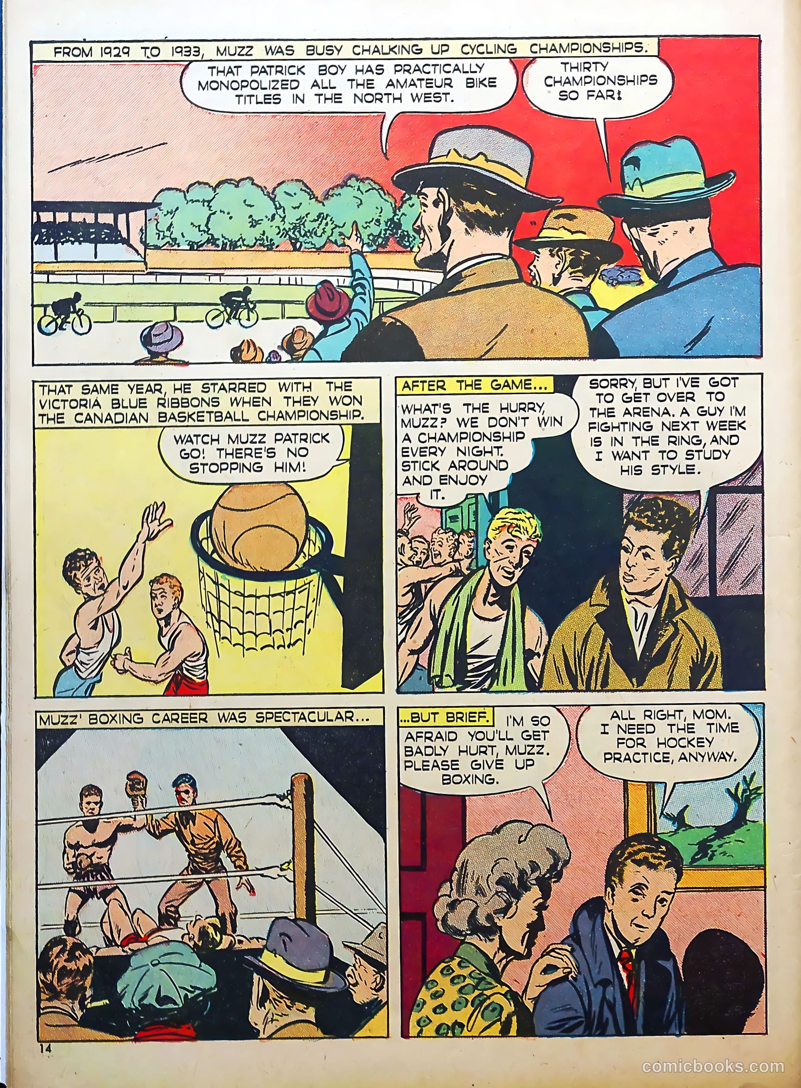 Sport Stars #1 (1946) — page 13 of 56