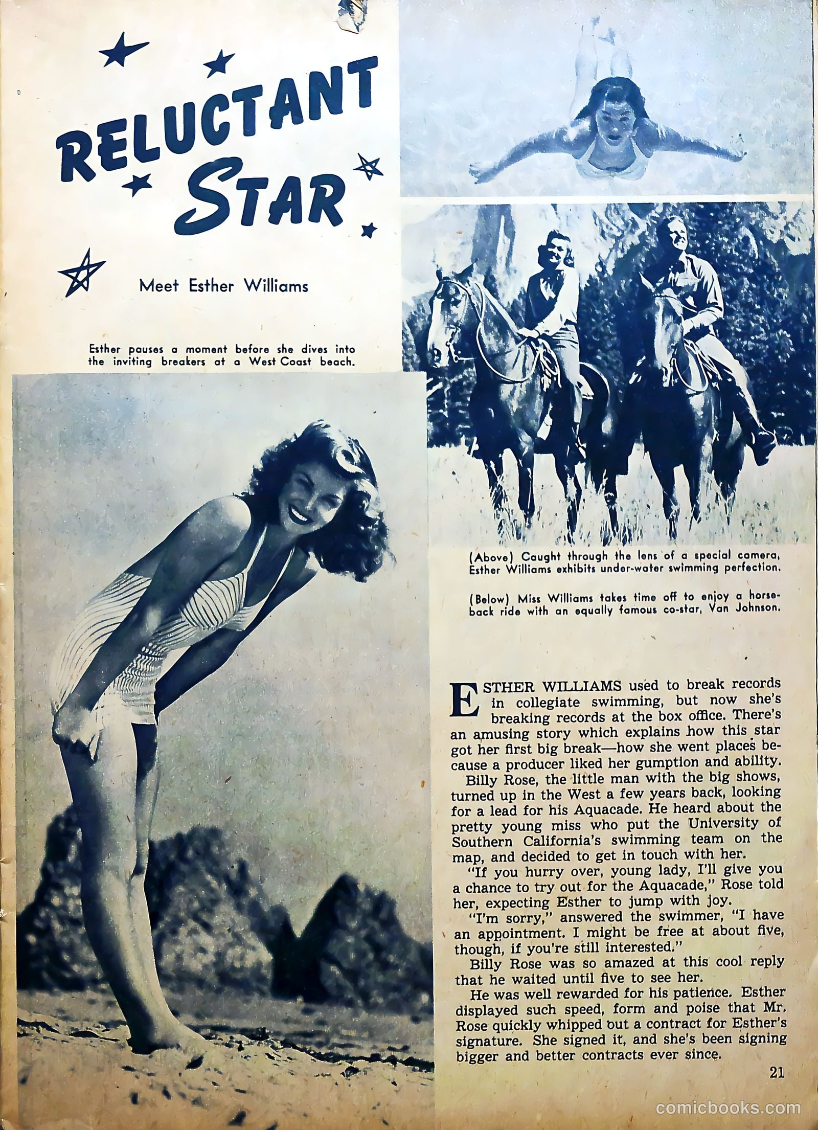 Sport Stars #1 (1946) — page 20 of 56