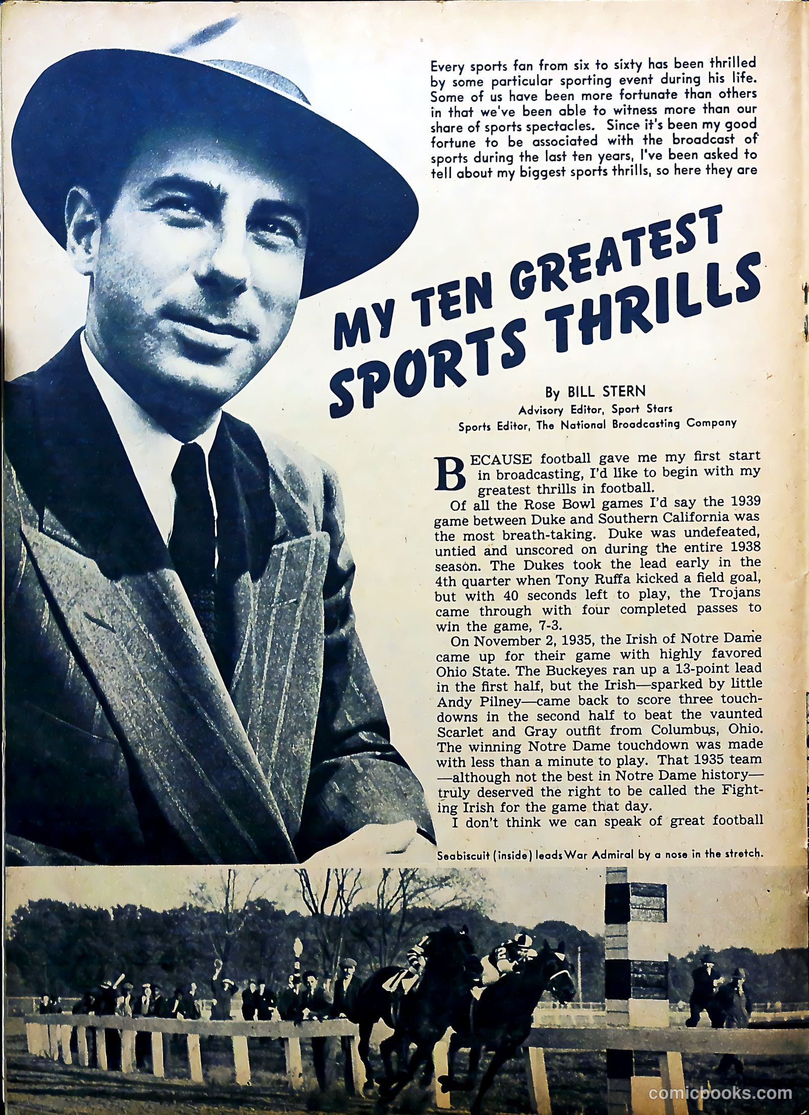 Sport Stars #1 (1946) — page 27 of 56