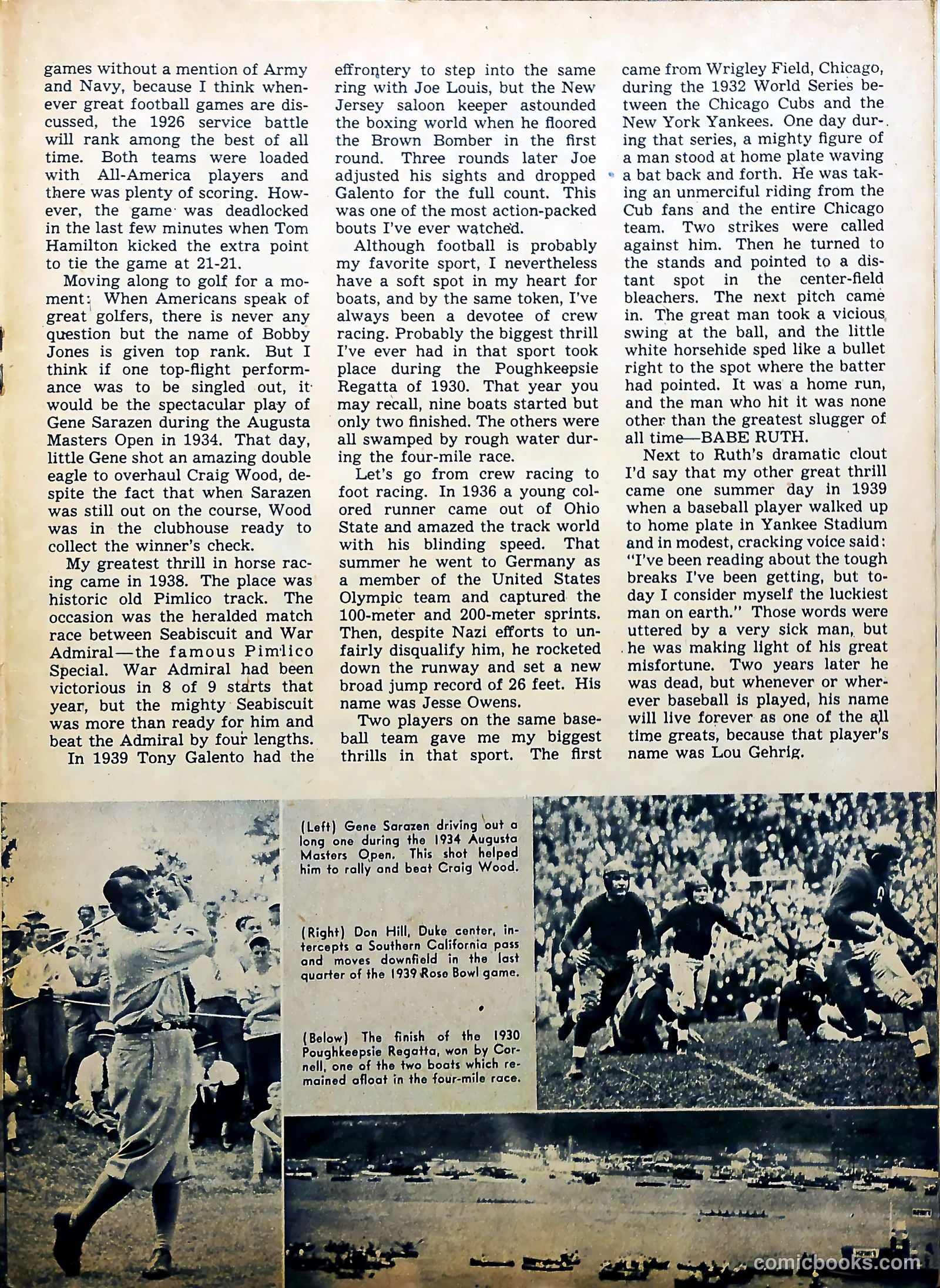 Sport Stars #1 (1946) — page 28 of 56