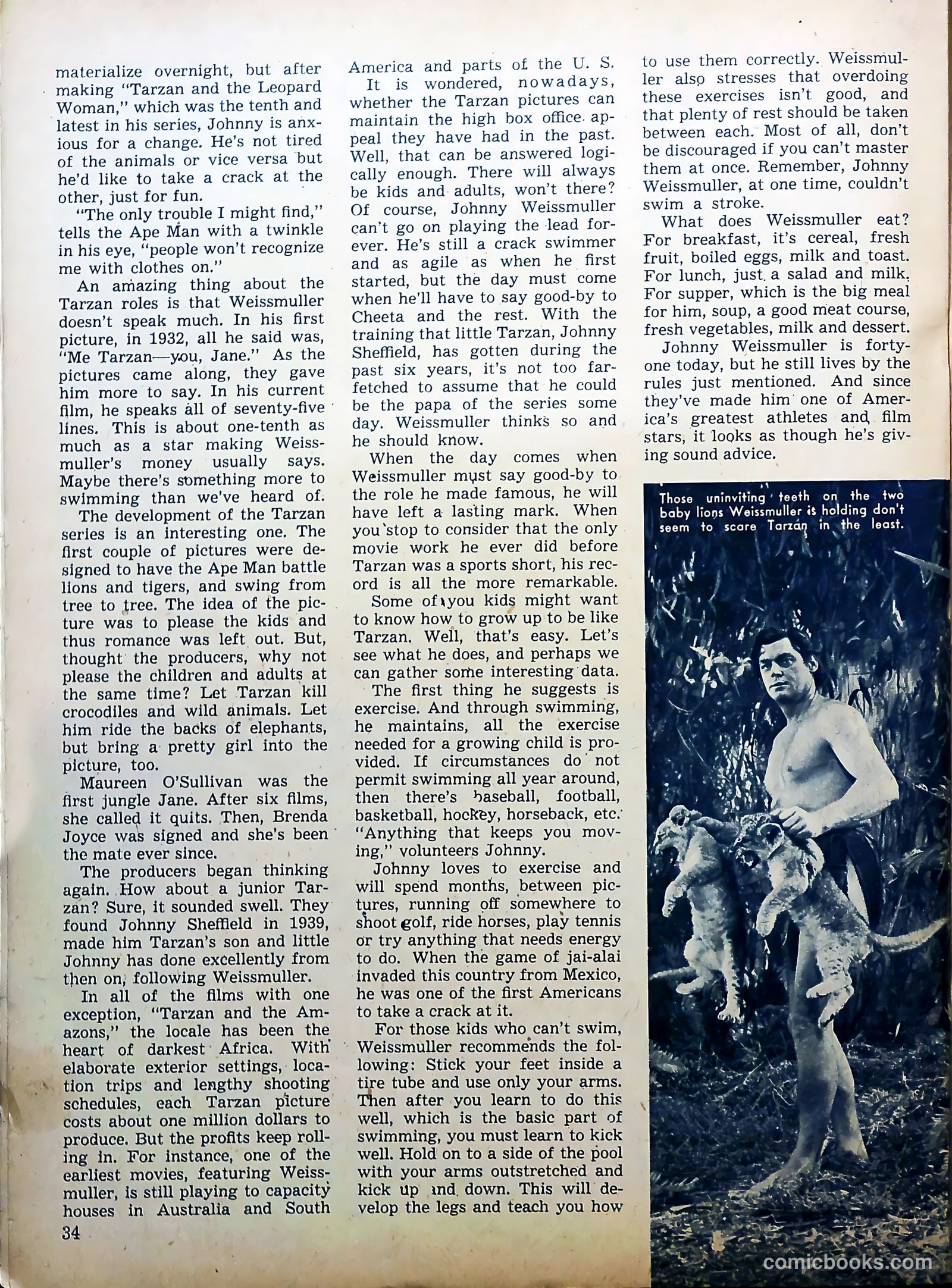Sport Stars #1 (1946) — page 31 of 56