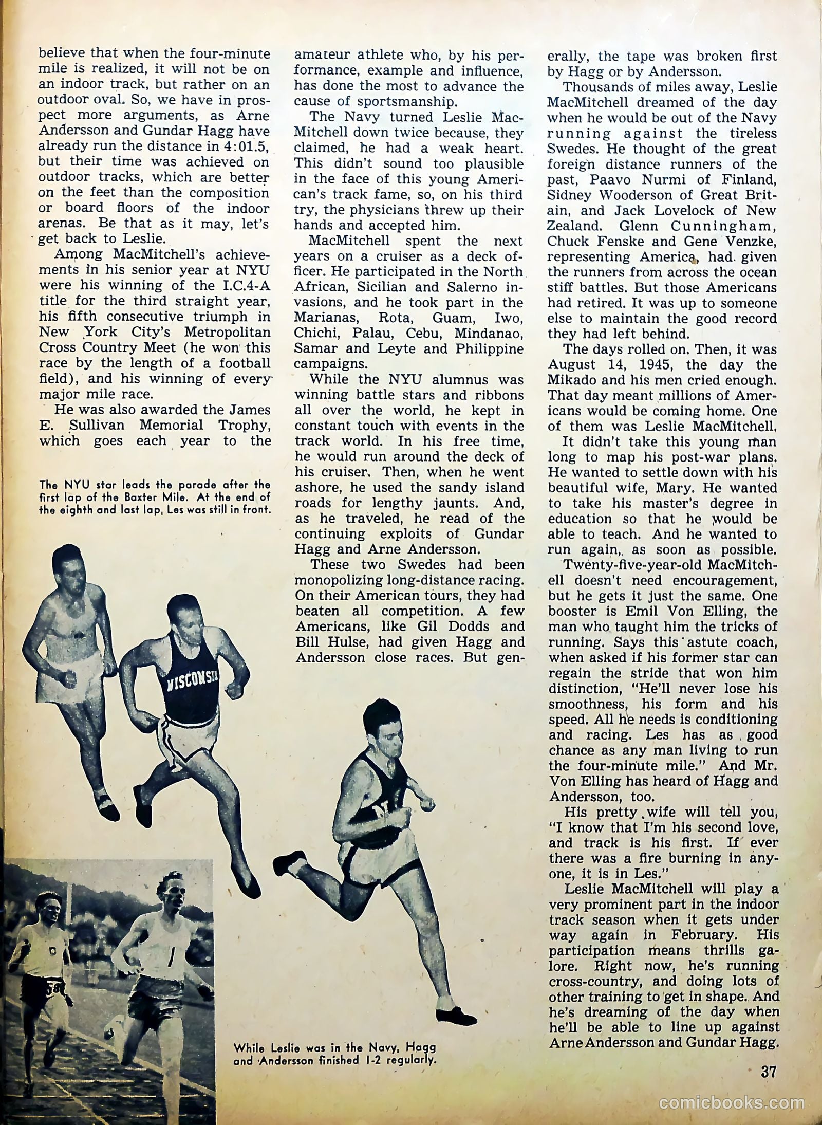 Sport Stars #1 (1946) — page 34 of 56