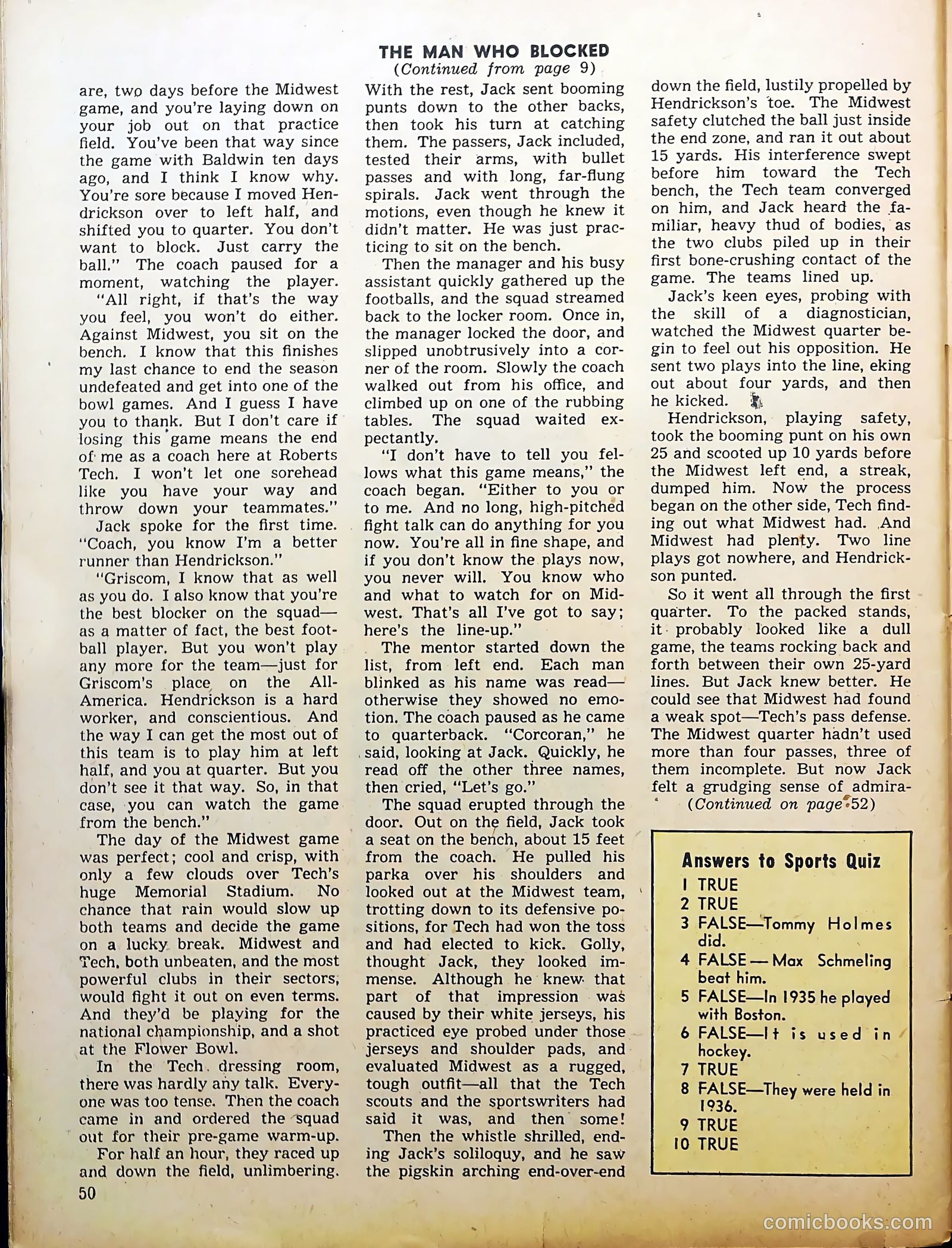 Sport Stars #1 (1946) — page 46 of 56