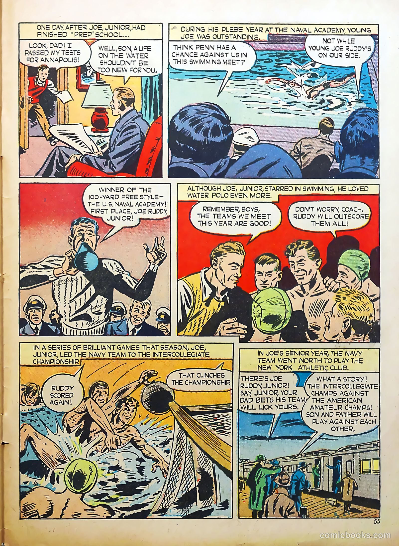 Sport Stars #1 (1946) — page 51 of 56