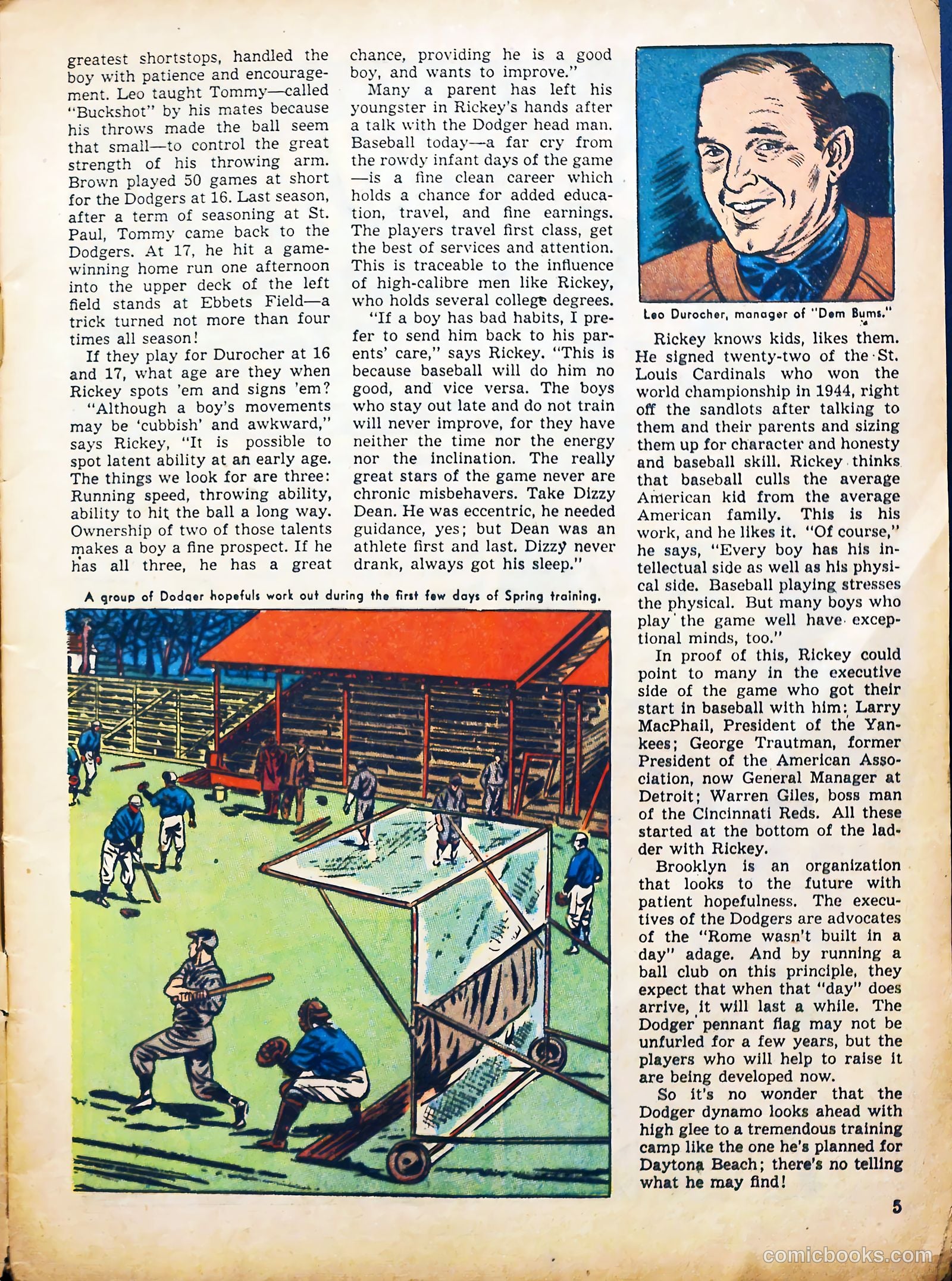 Sport Stars #2 (1946) — page 5 of 61