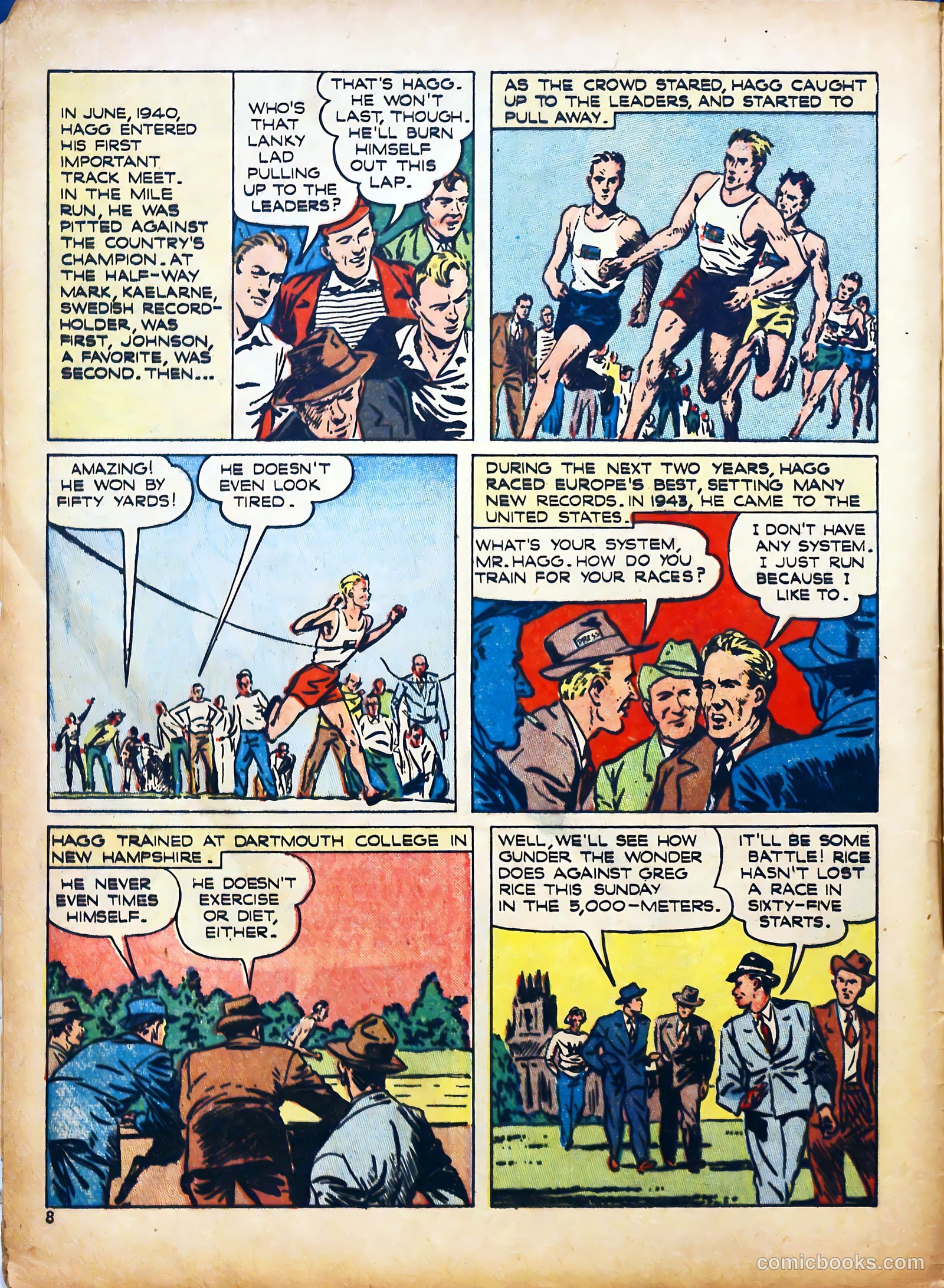 Sport Stars #2 (1946) — page 8 of 61