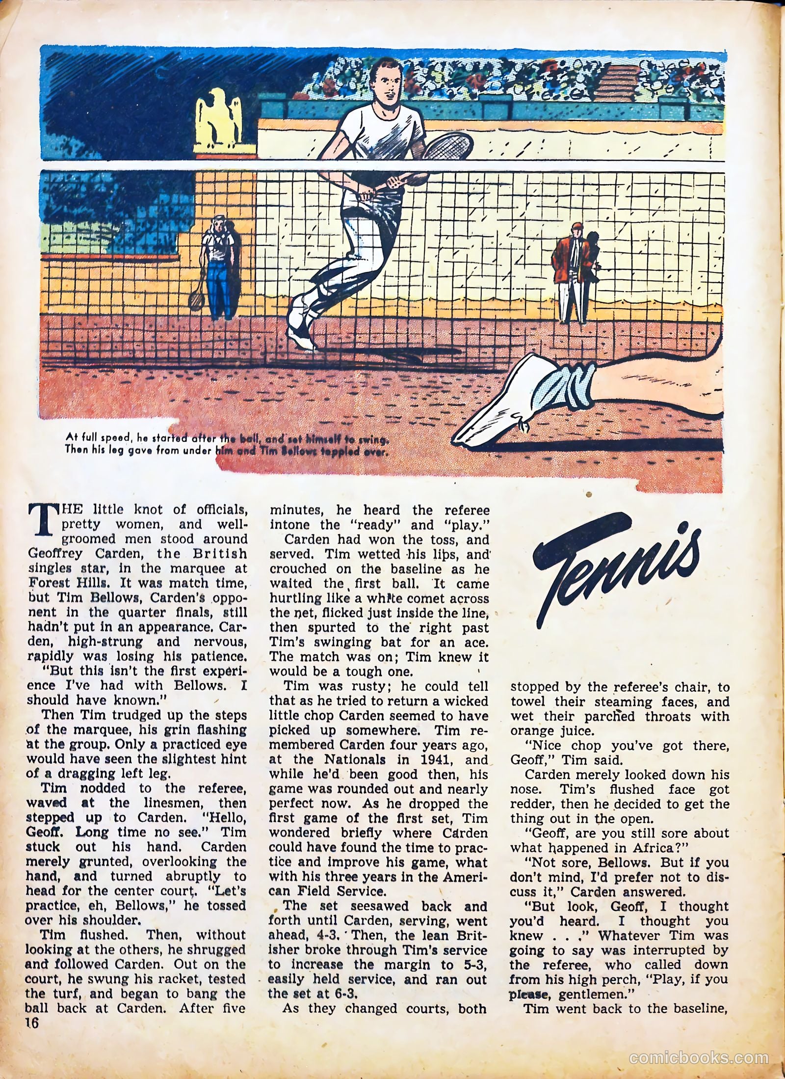 Sport Stars #2 (1946) — page 16 of 61