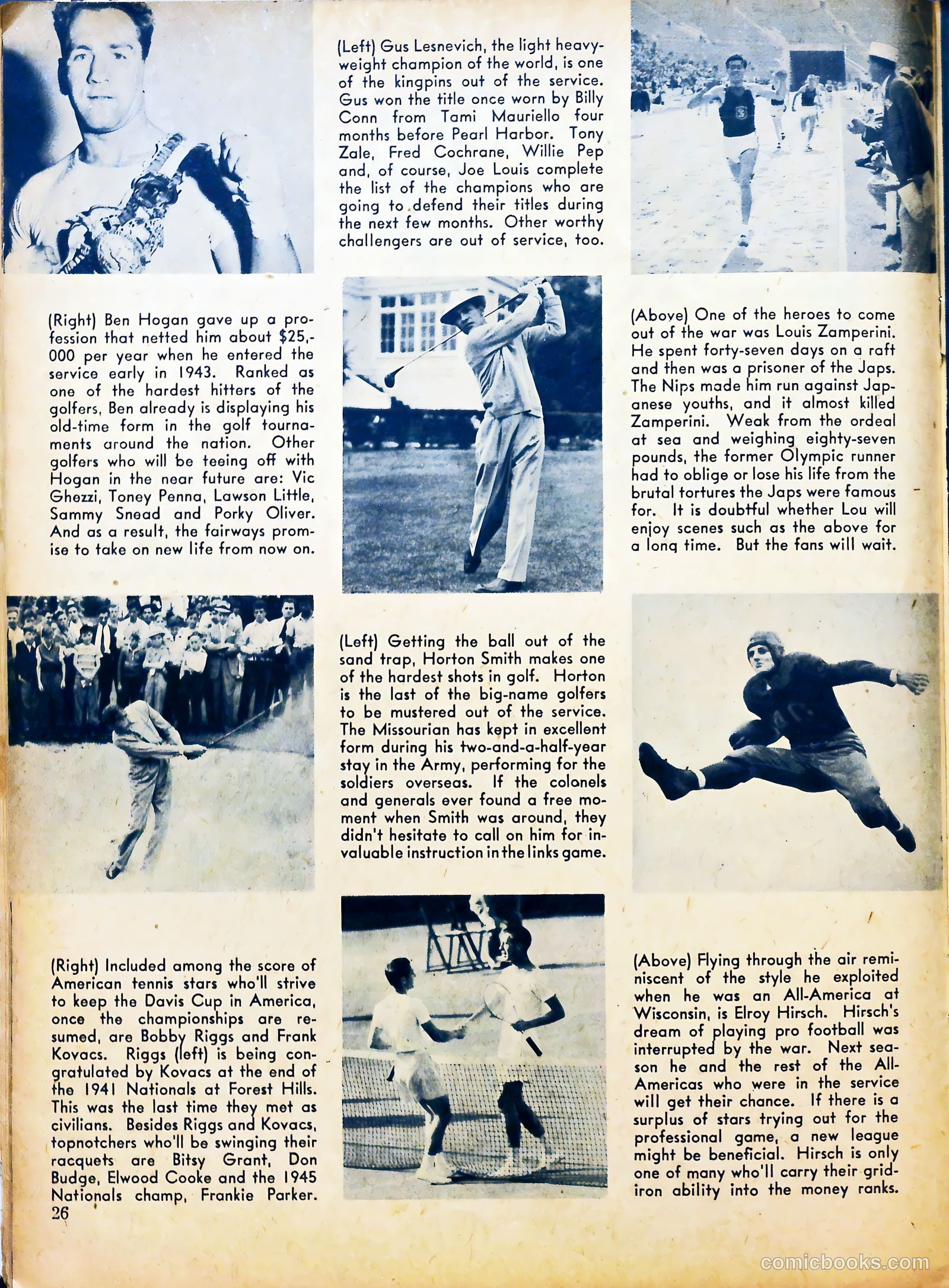 Sport Stars #2 (1946) — page 26 of 61