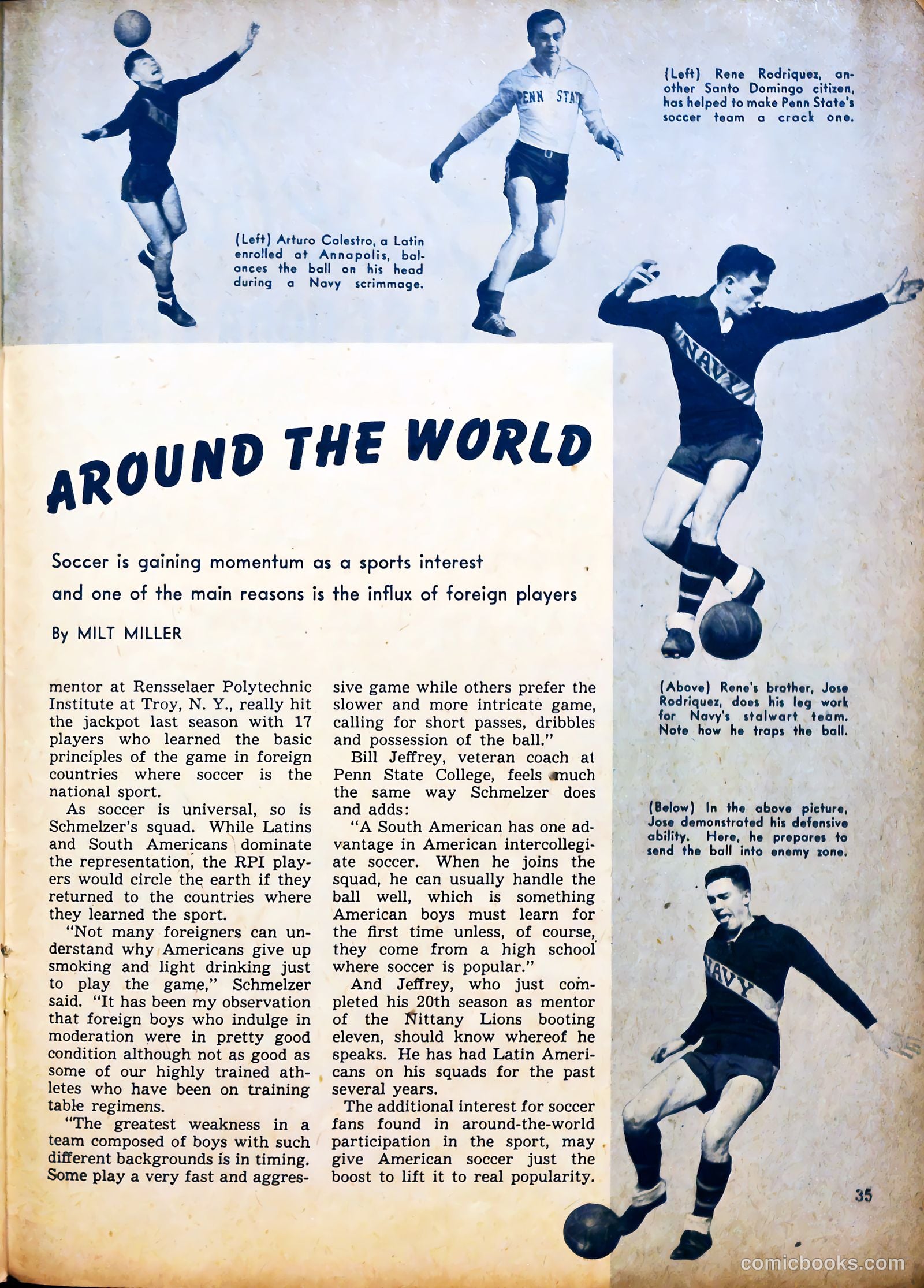 Sport Stars #2 (1946) — page 35 of 61