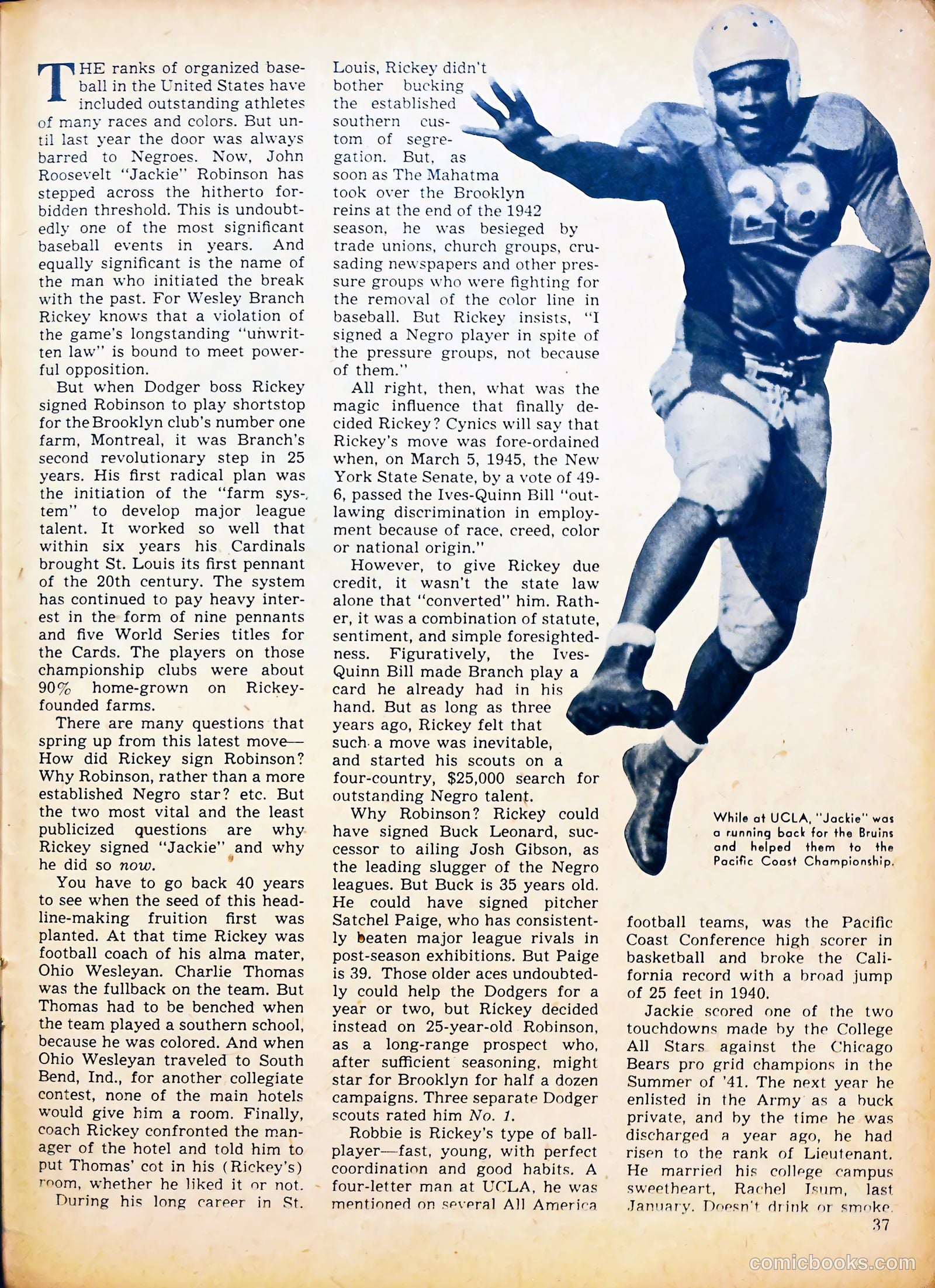 Sport Stars #2 (1946) — page 37 of 61