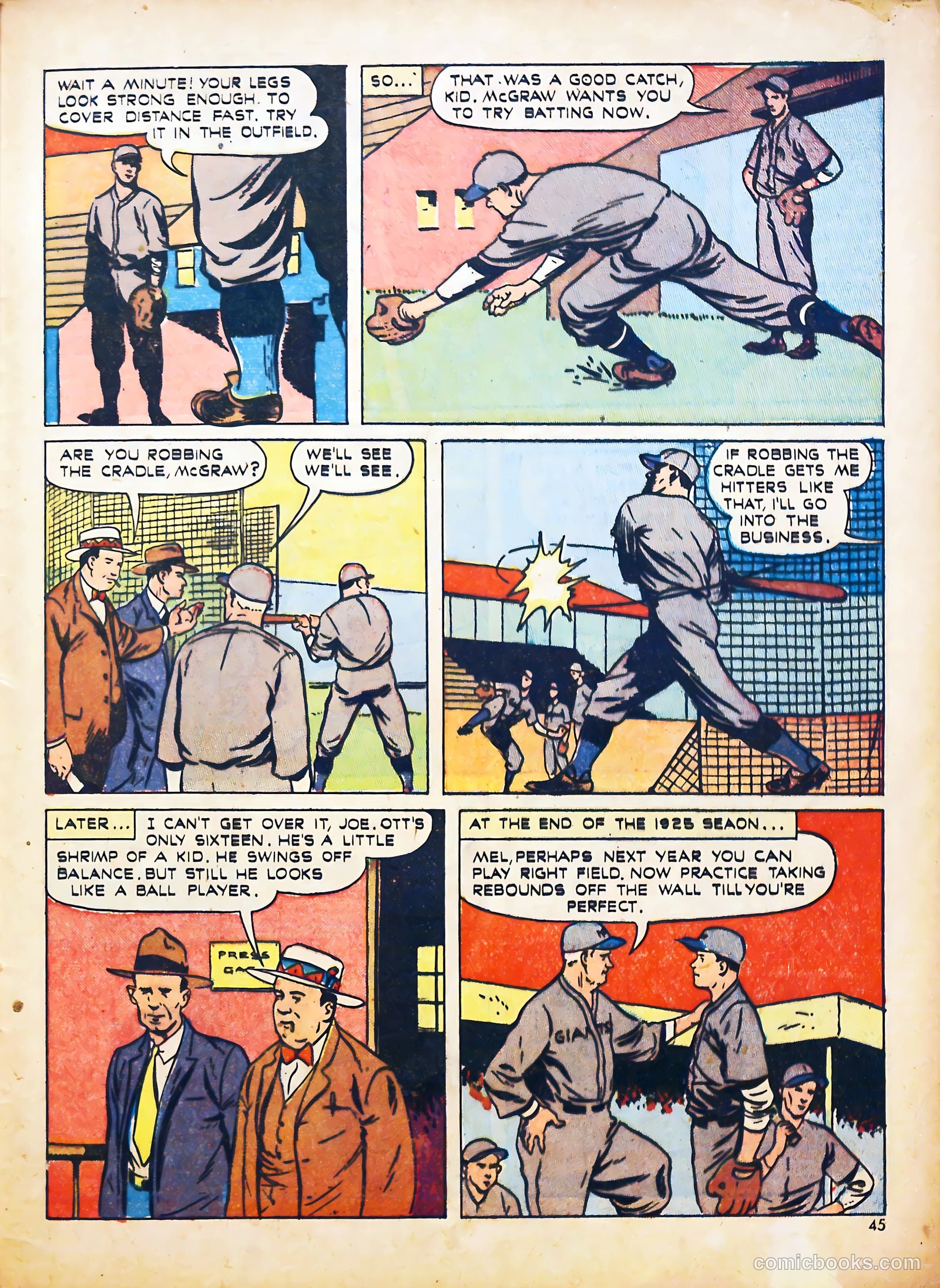 Sport Stars #2 (1946) — page 45 of 61