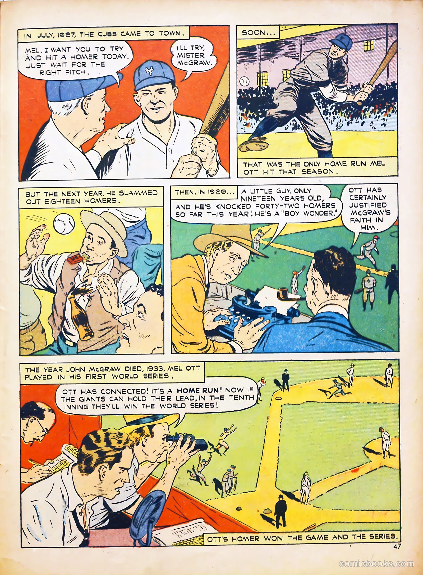 Sport Stars #2 (1946) — page 47 of 61
