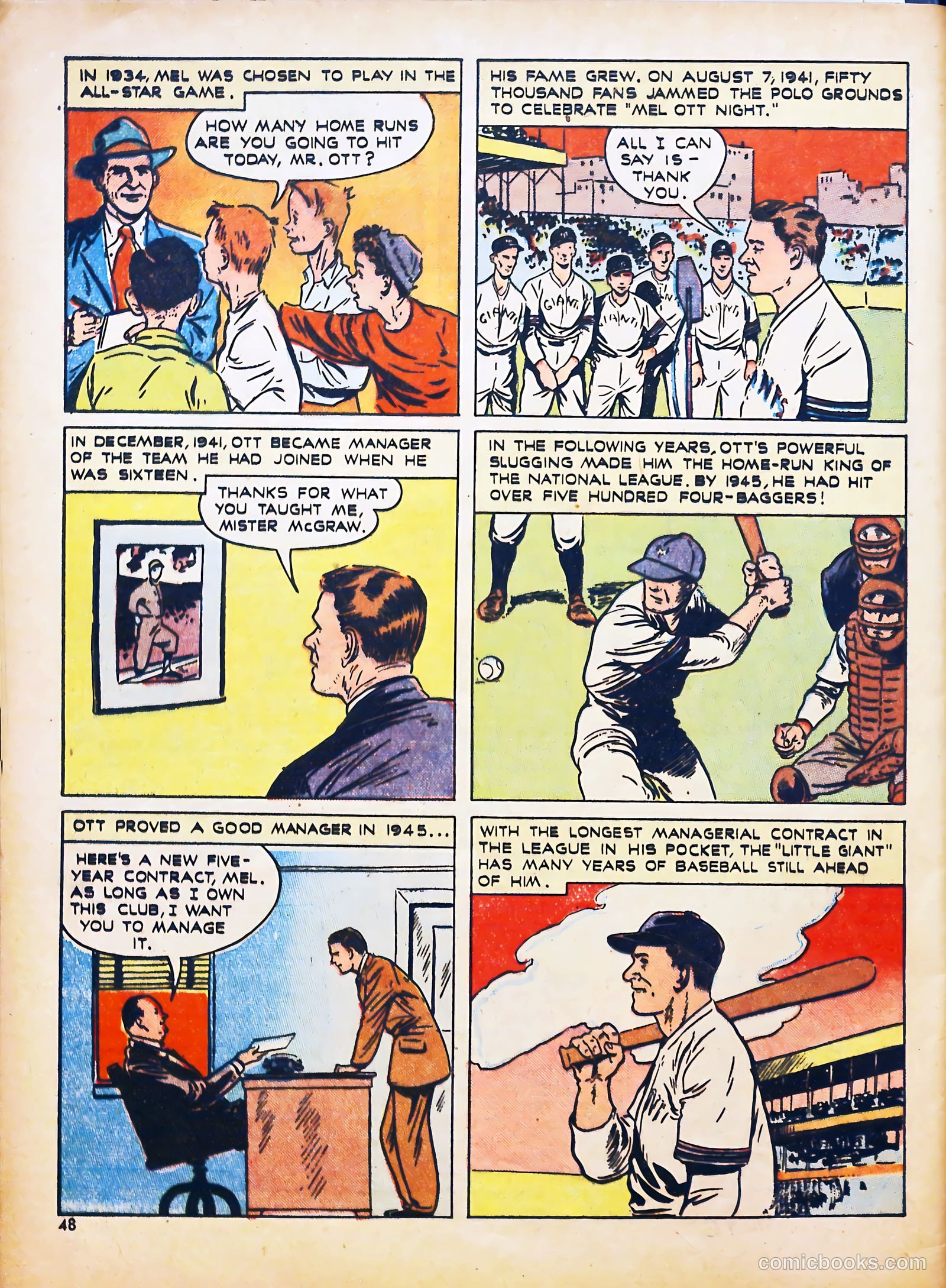 Sport Stars #2 (1946) — page 48 of 61