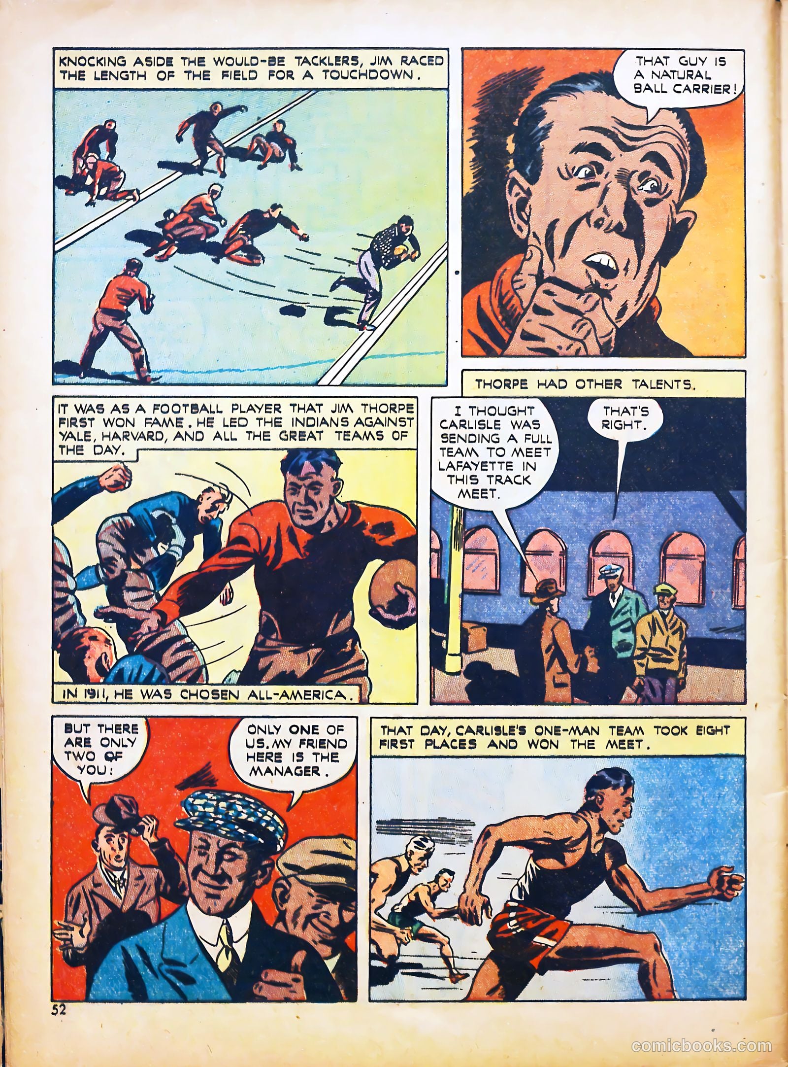 Sport Stars #2 (1946) — page 52 of 61