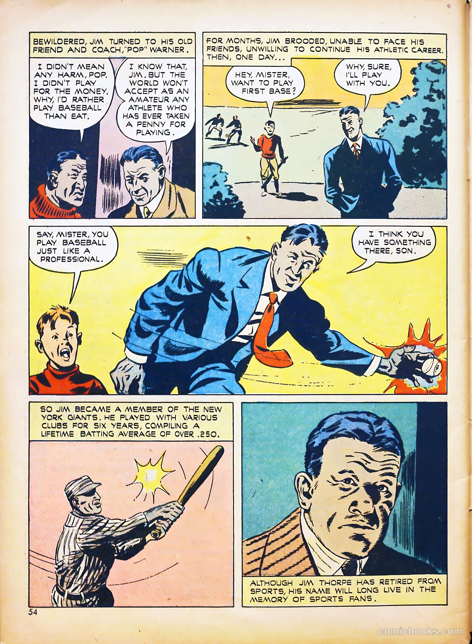 Sport Stars #2 (1946) — page 54 of 61