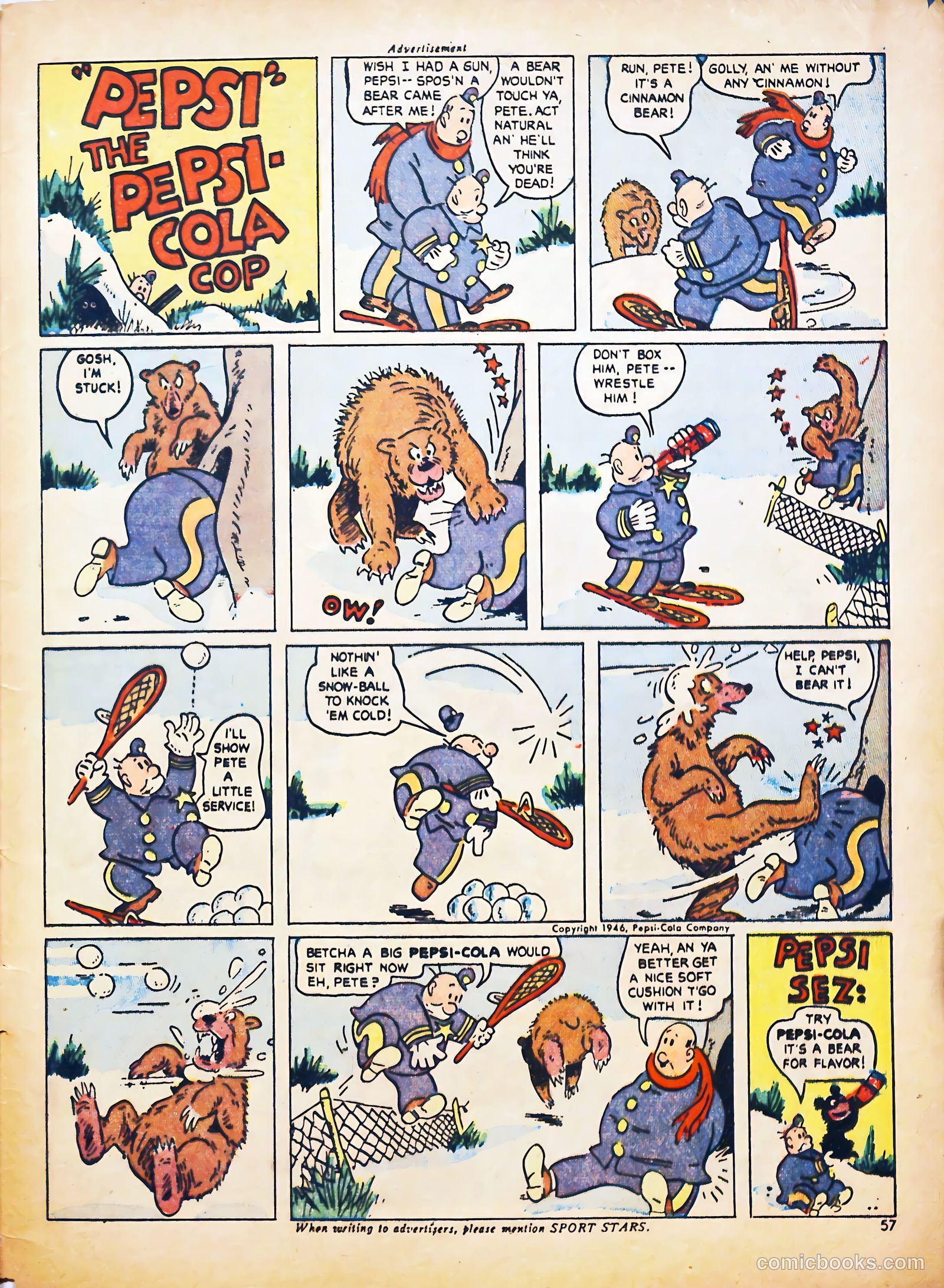 Sport Stars #2 (1946) — page 57 of 61