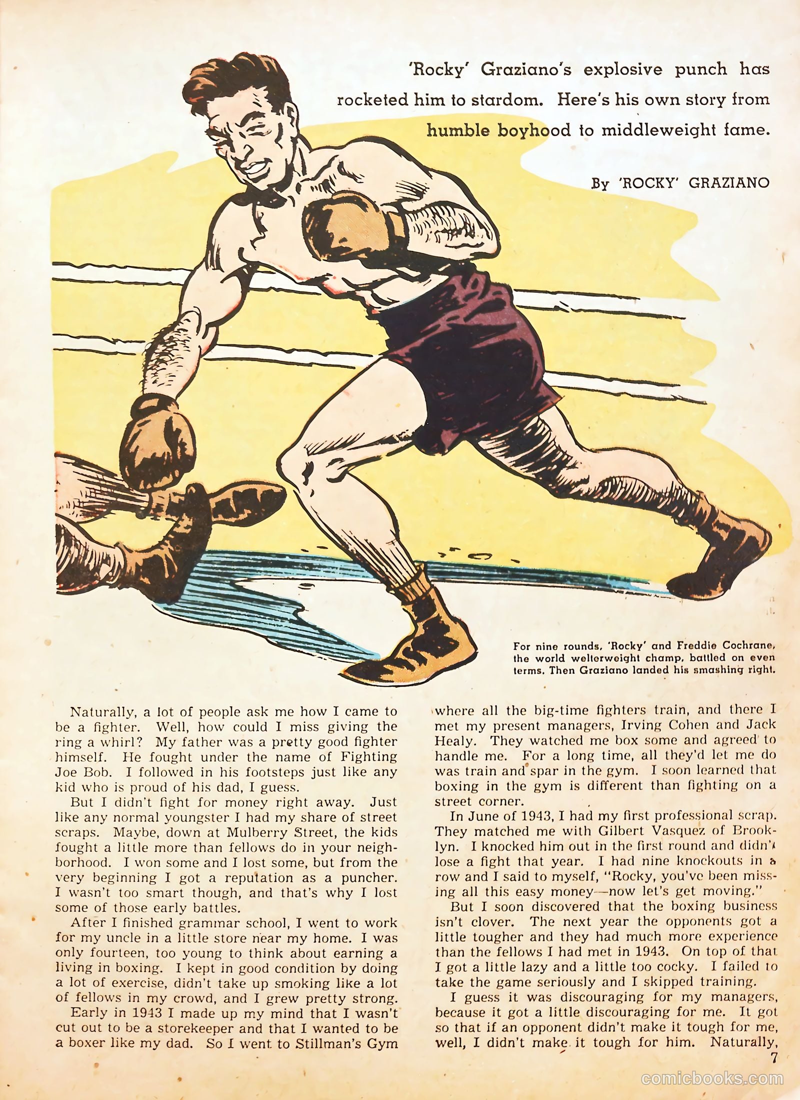 Sport Stars #3 (1946) — page 7 of 59