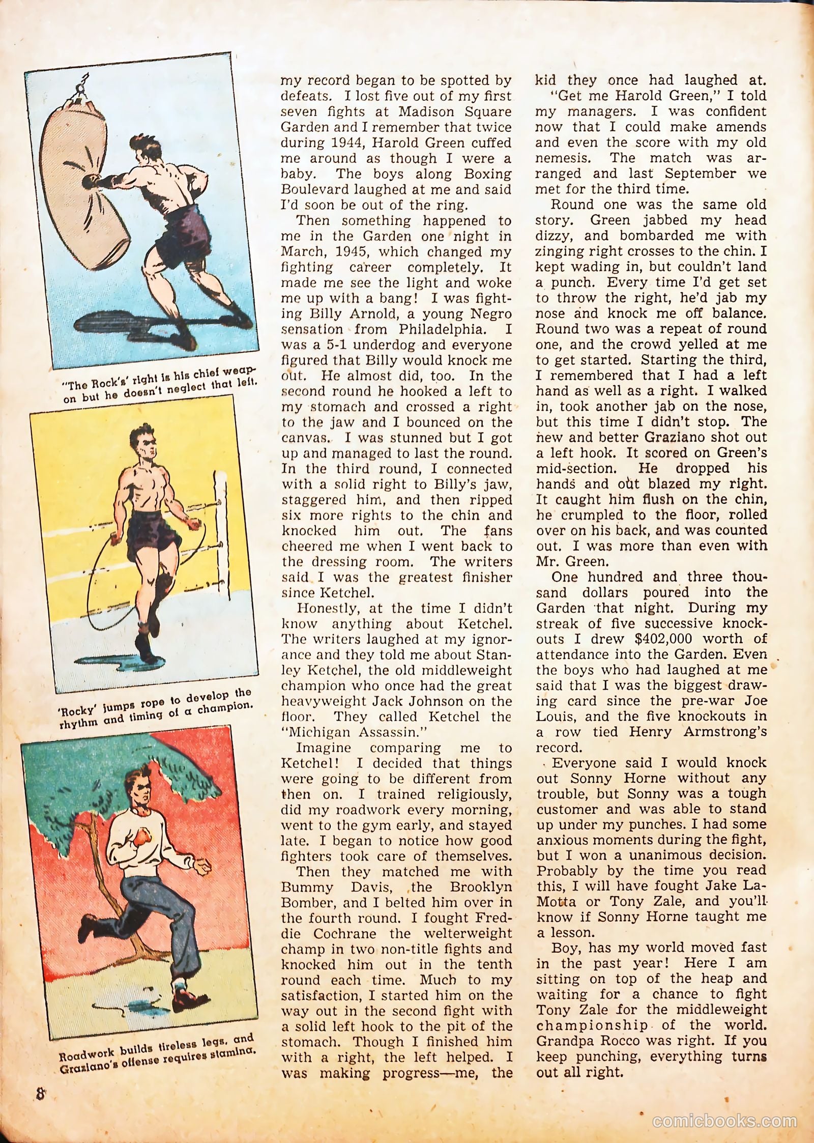 Sport Stars #3 (1946) — page 8 of 59