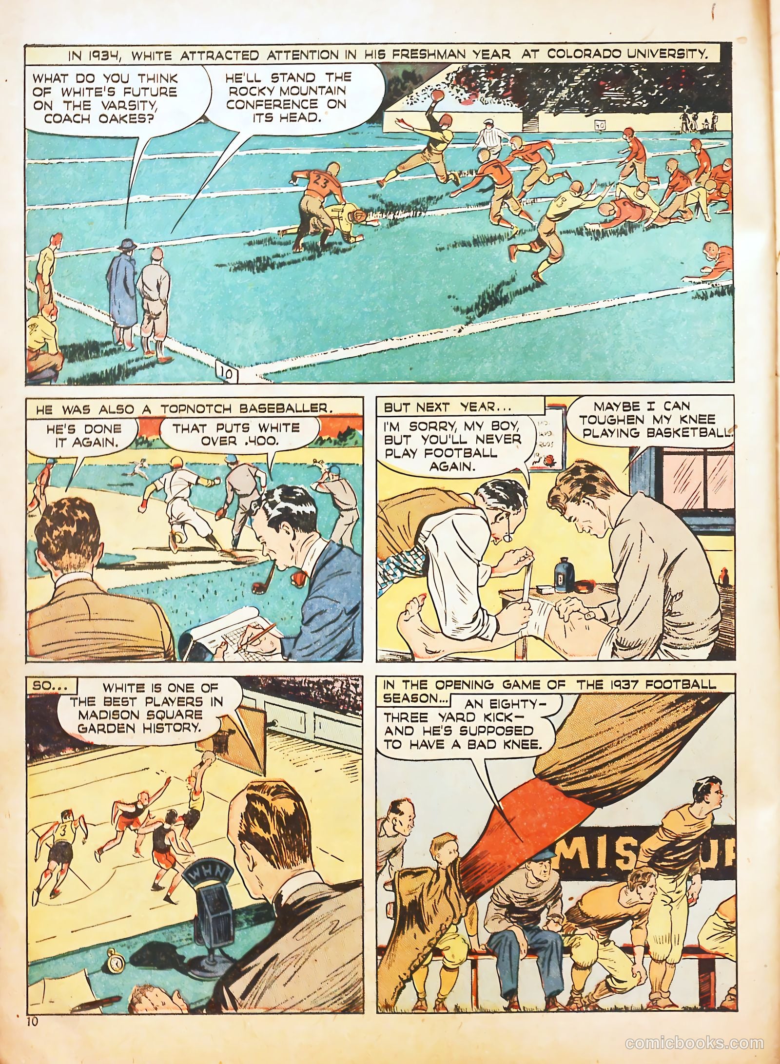 Sport Stars #3 (1946) — page 10 of 59
