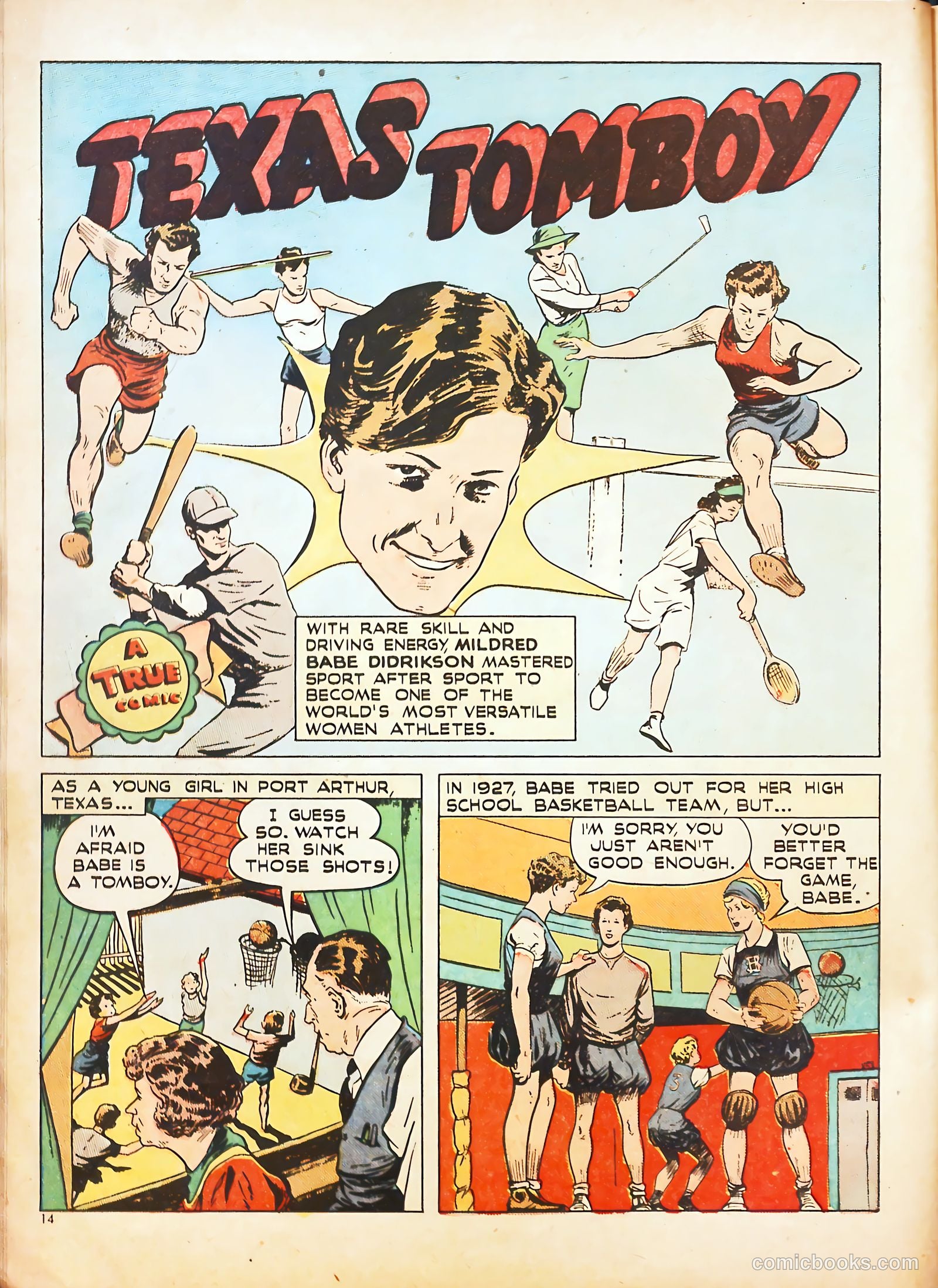 Sport Stars #3 (1946) — page 14 of 59