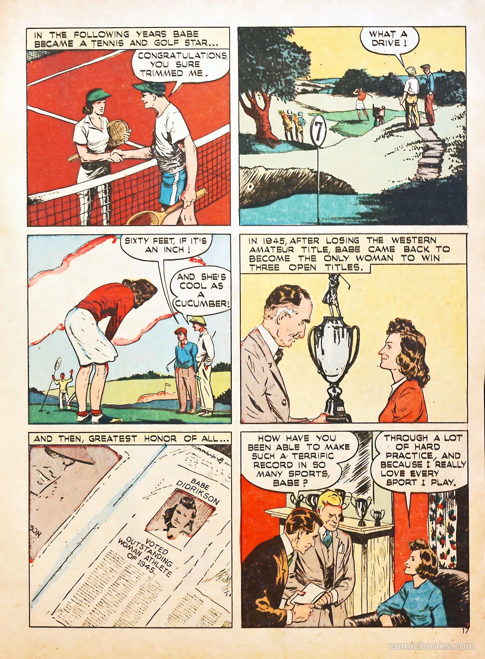 Sport Stars #3 (1946) — page 17 of 59