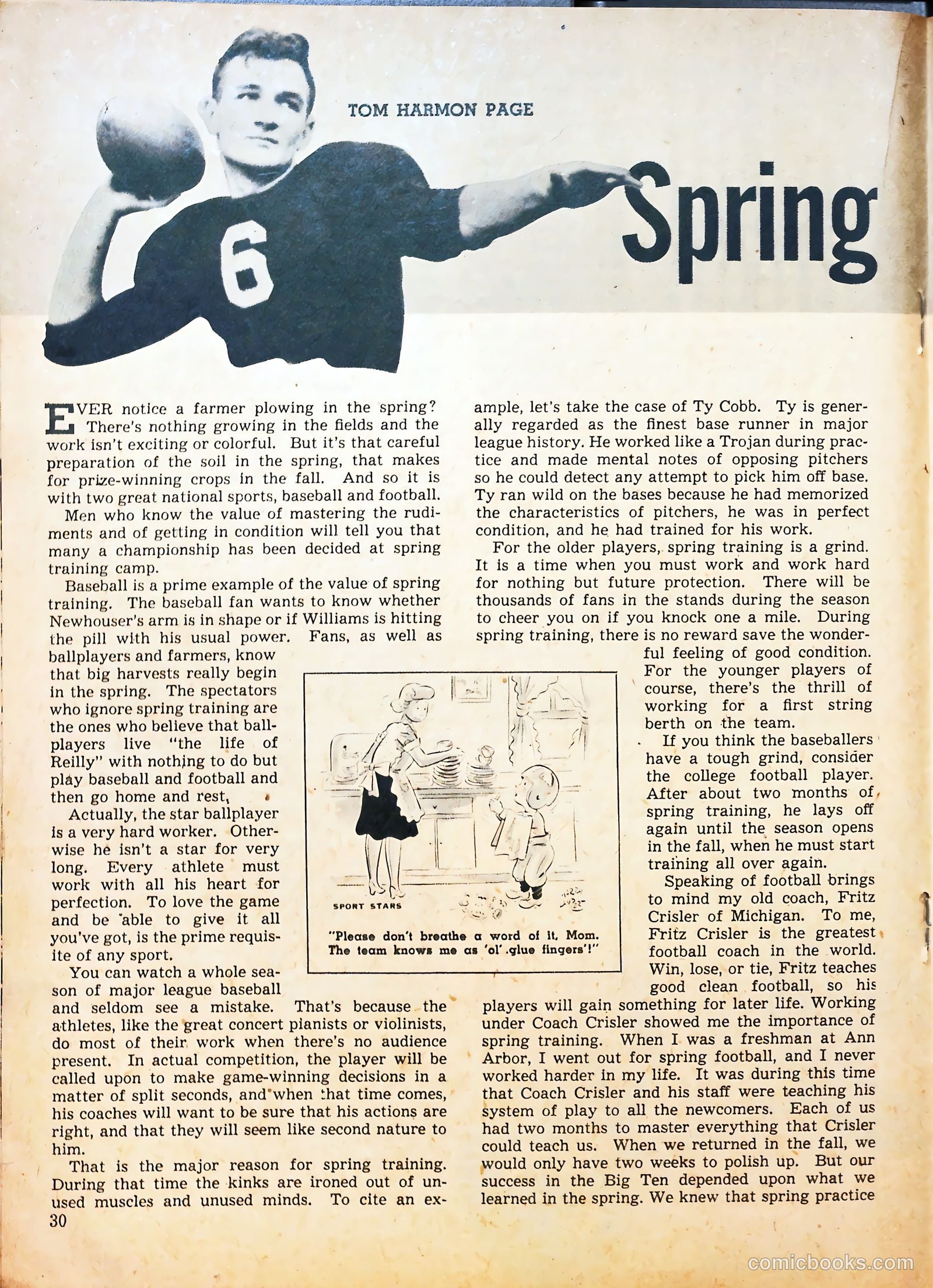 Sport Stars #3 (1946) — page 30 of 59