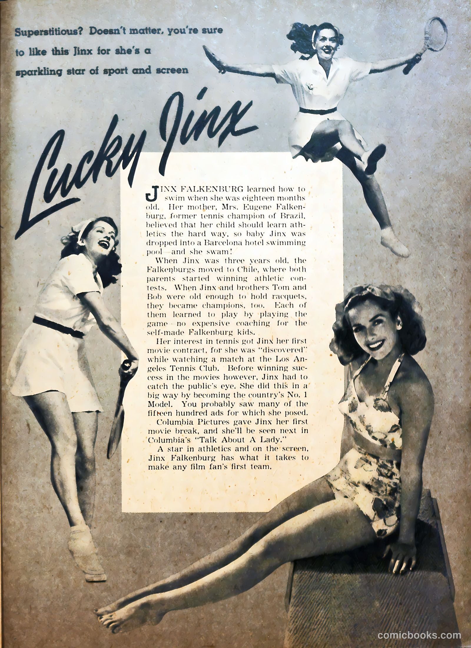 Sport Stars #3 (1946) — page 36 of 59