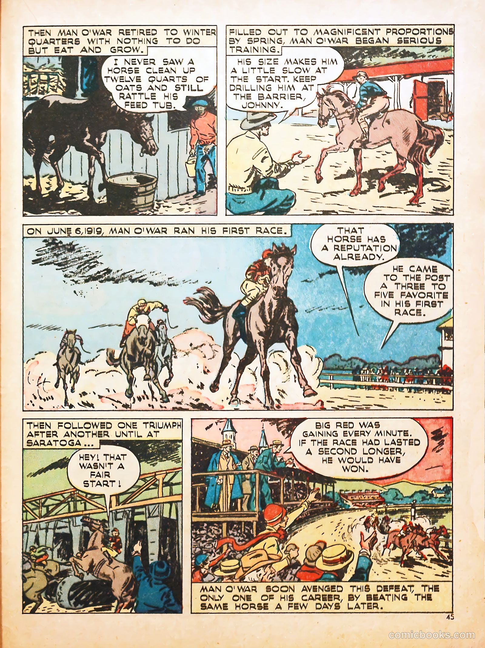 Sport Stars #3 (1946) — page 44 of 59