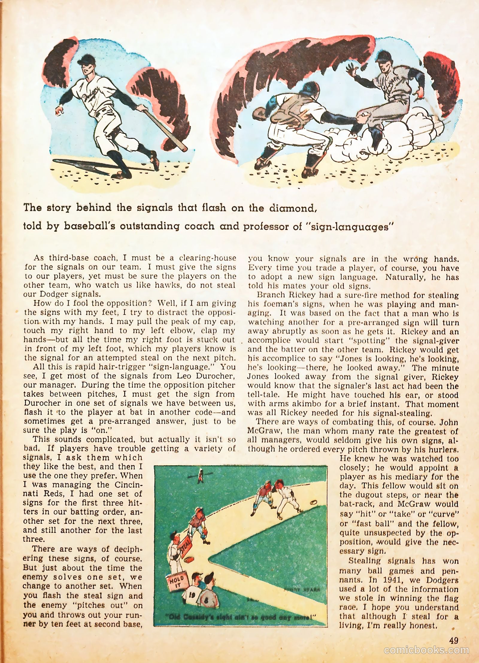 Sport Stars #3 (1946) — page 48 of 59