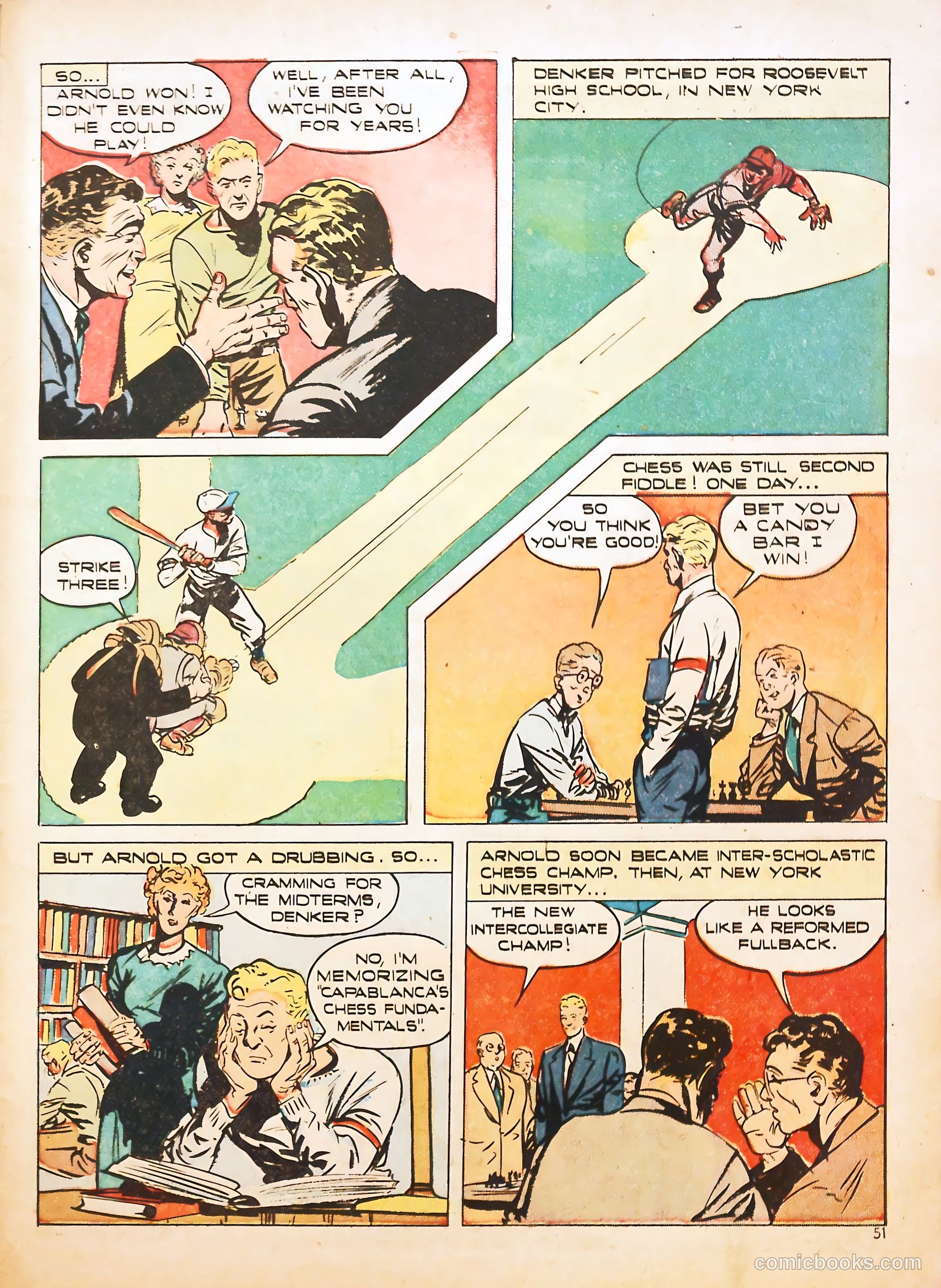 Sport Stars #3 (1946) — page 50 of 59