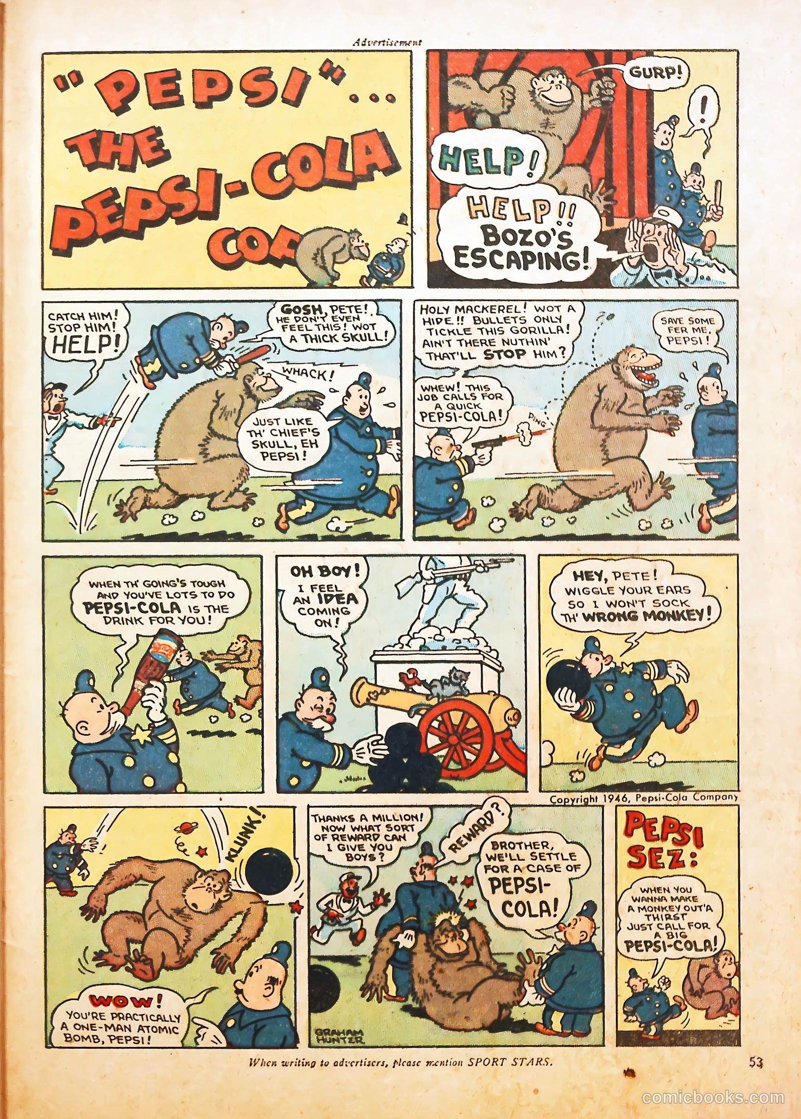 Sport Stars #3 (1946) — page 52 of 59