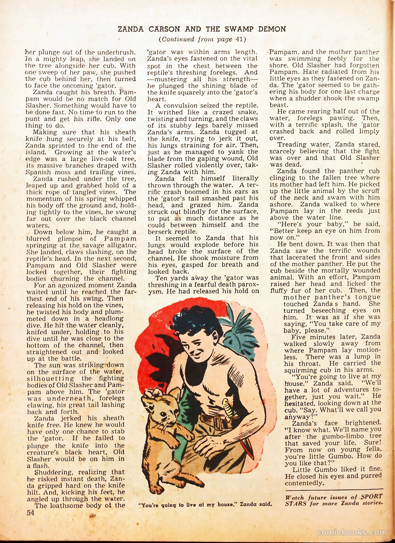 Sport Stars #3 (1946) — page 53 of 59