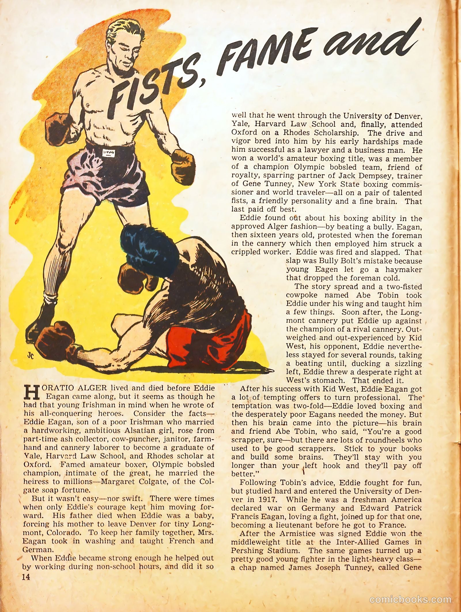 Sport Stars #4 (1946) — page 14 of 58