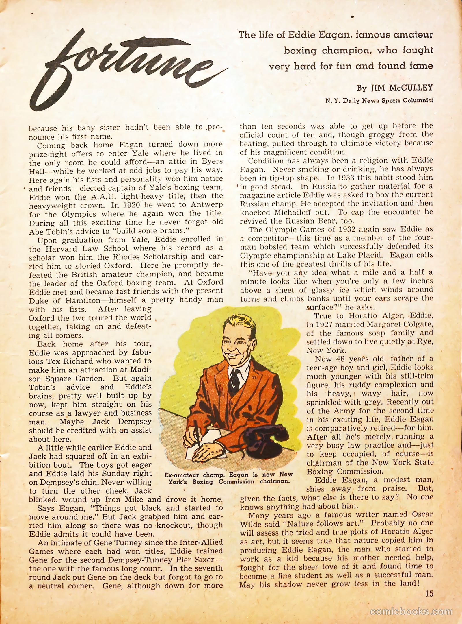 Sport Stars #4 (1946) — page 15 of 58