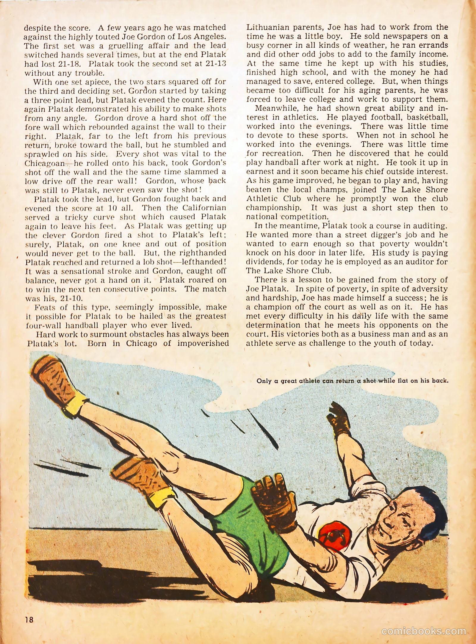 Sport Stars #4 (1946) — page 18 of 58