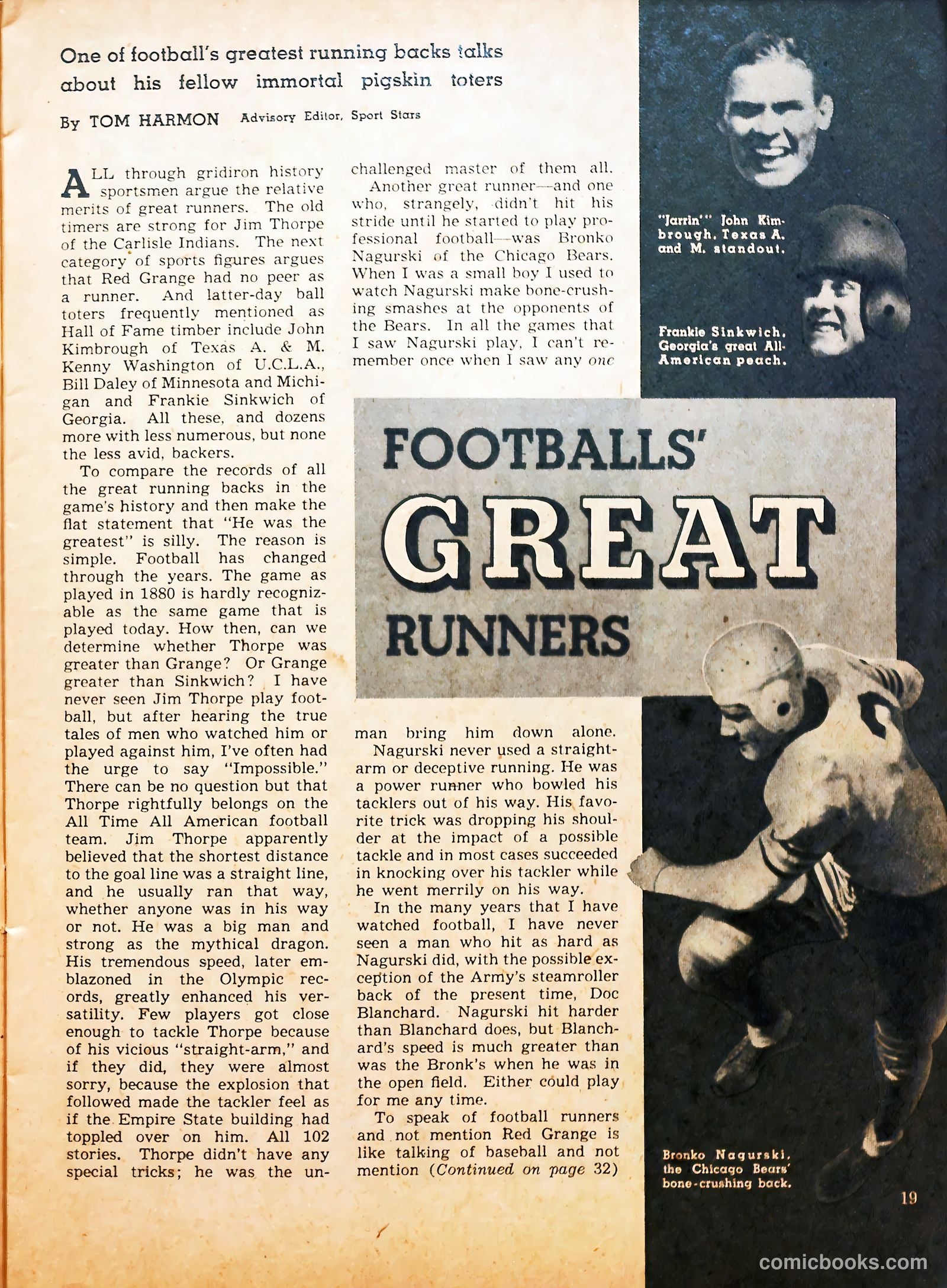 Sport Stars #4 (1946) — page 19 of 58