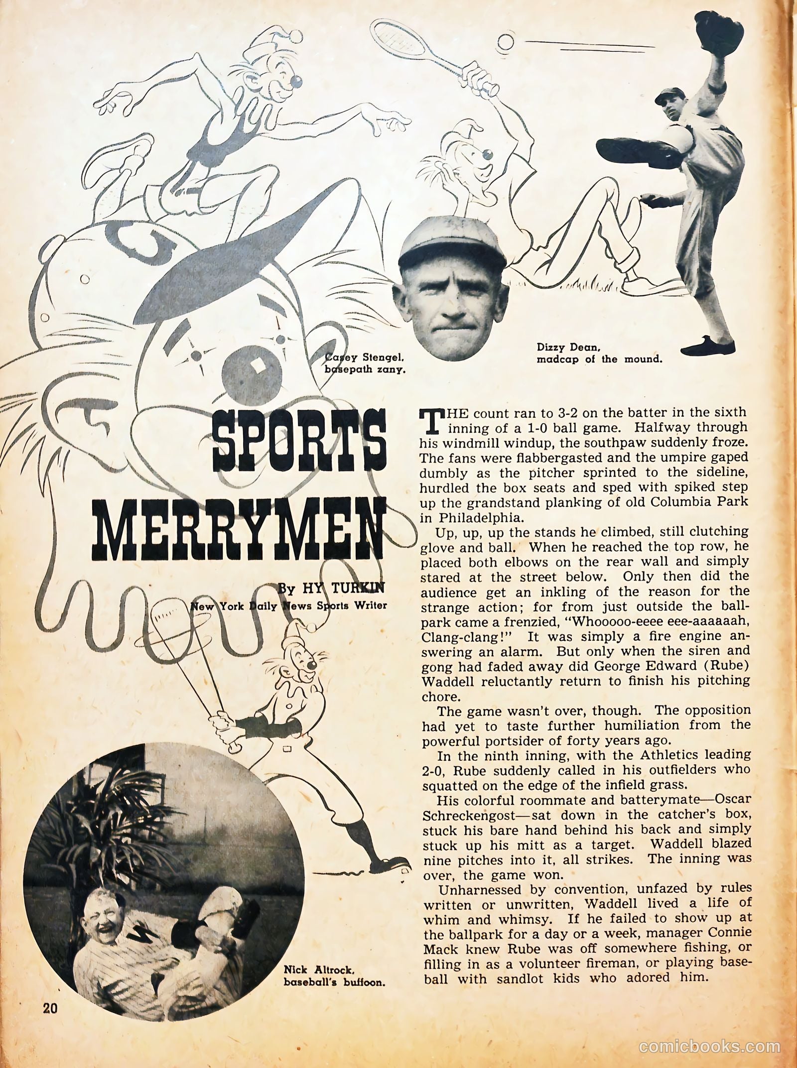 Sport Stars #4 (1946) — page 20 of 58