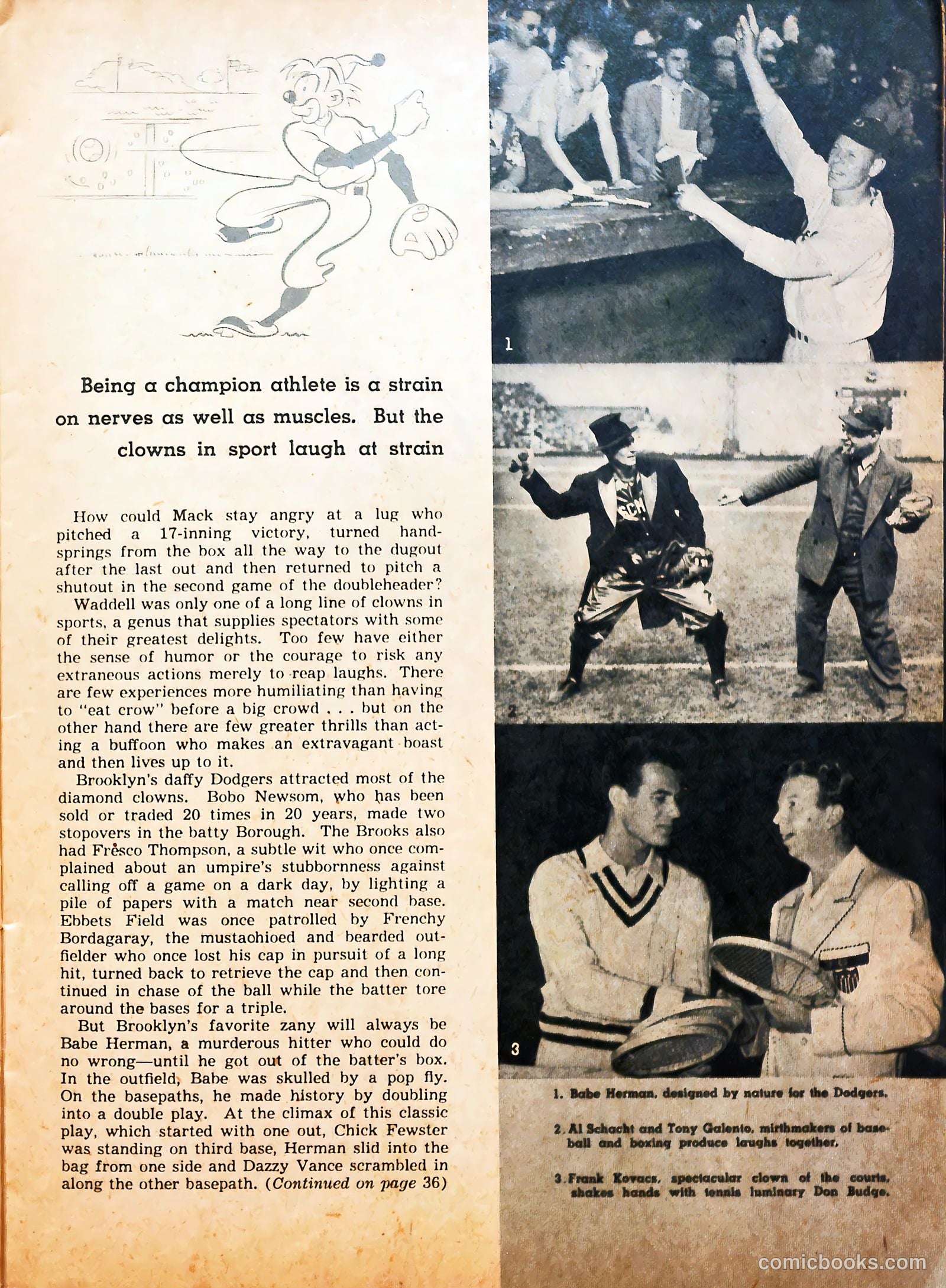 Sport Stars #4 (1946) — page 21 of 58