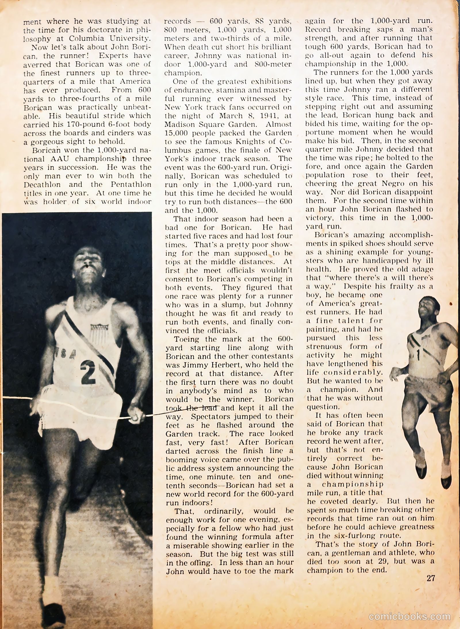 Sport Stars #4 (1946) — page 27 of 58