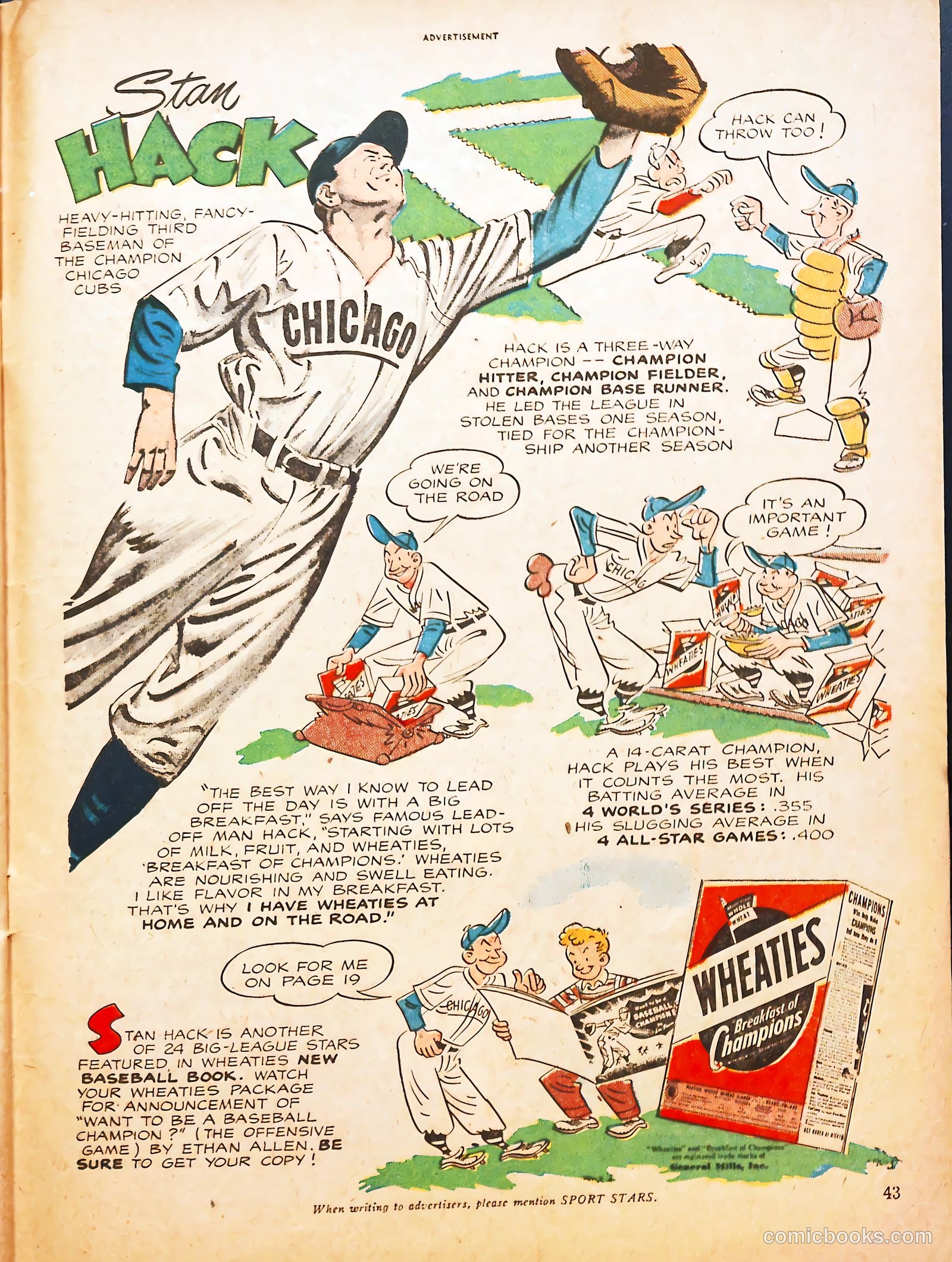 Sport Stars #4 (1946) — page 41 of 58