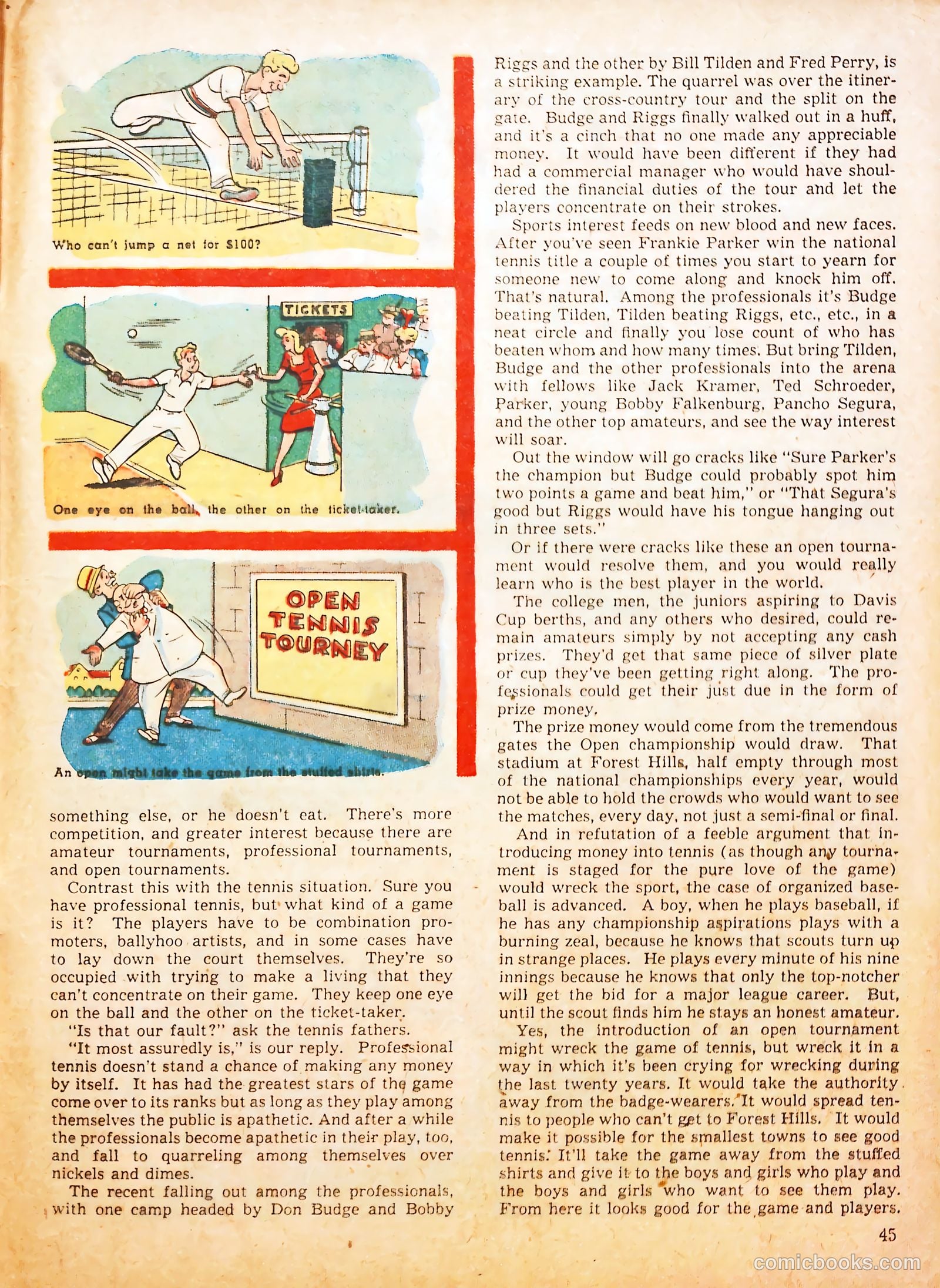 Sport Stars #4 (1946) — page 43 of 58