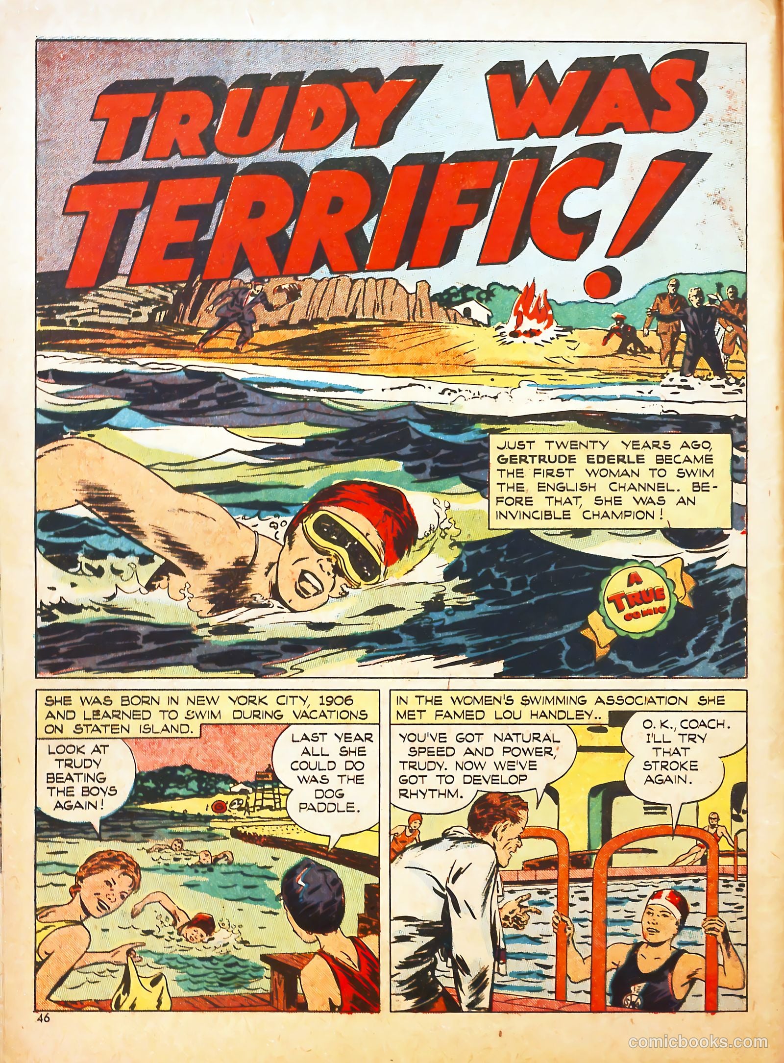 Sport Stars #4 (1946) — page 44 of 58