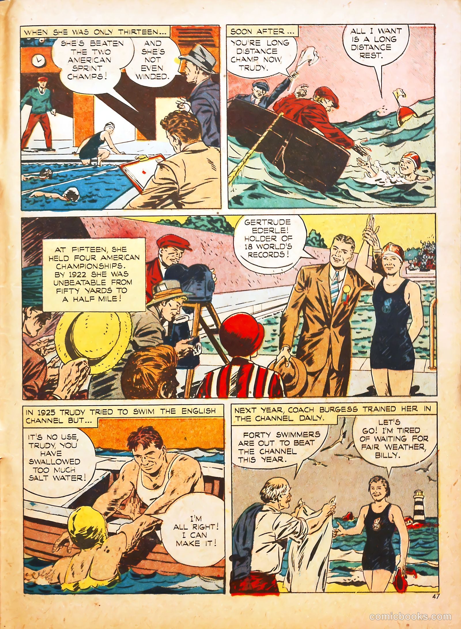 Sport Stars #4 (1946) — page 45 of 58