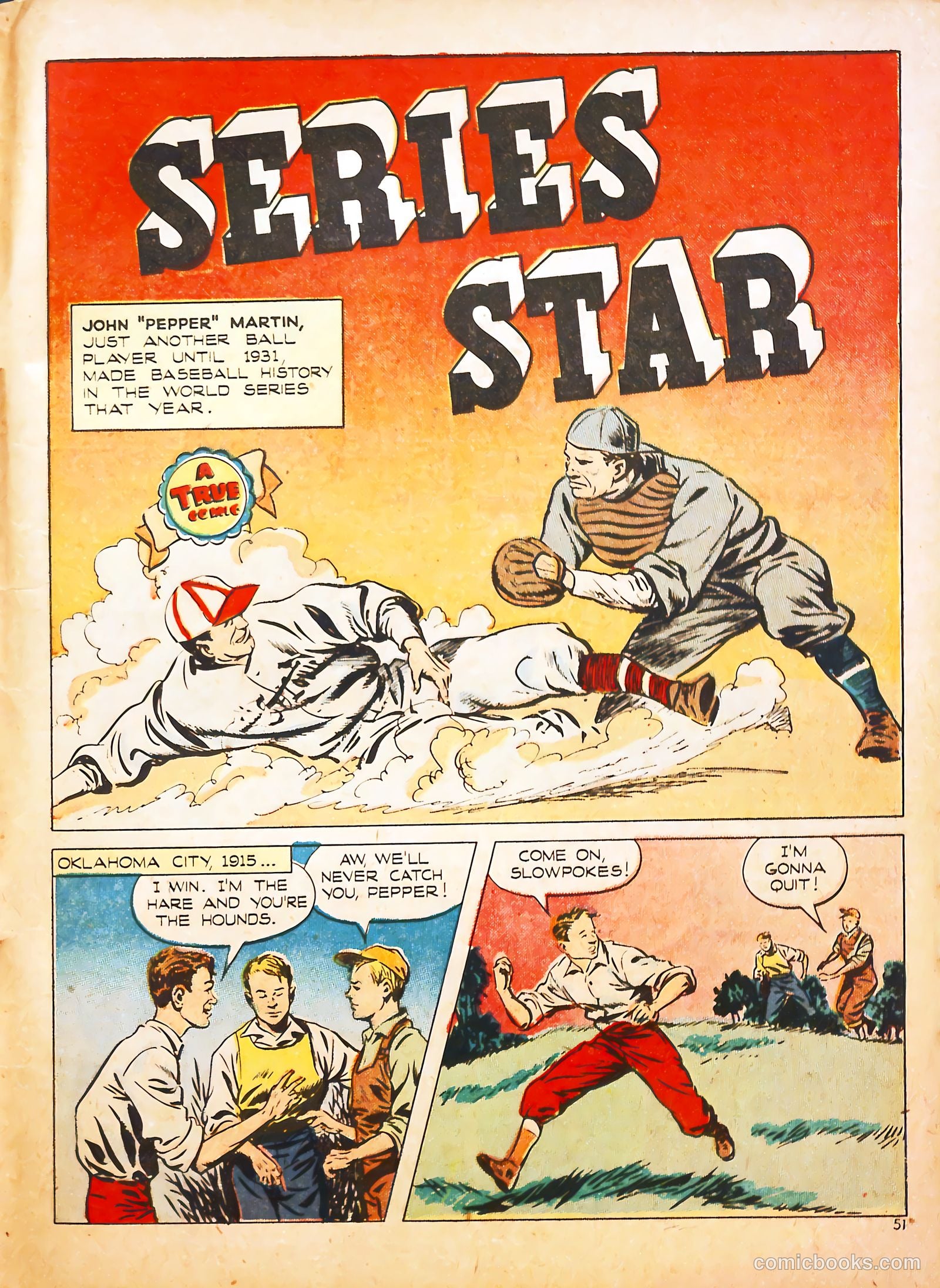 Sport Stars #4 (1946) — page 49 of 58
