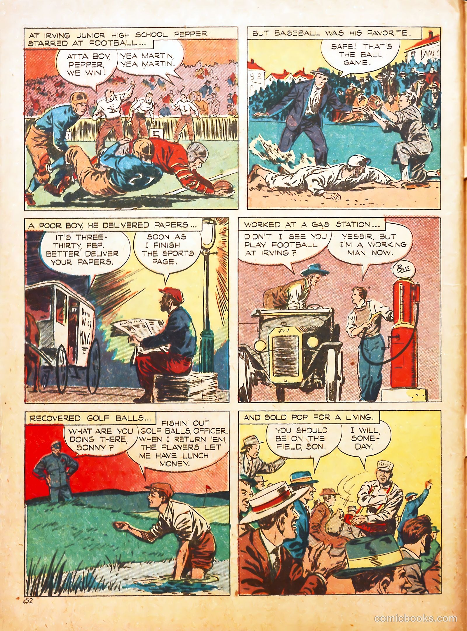 Sport Stars #4 (1946) — page 50 of 58