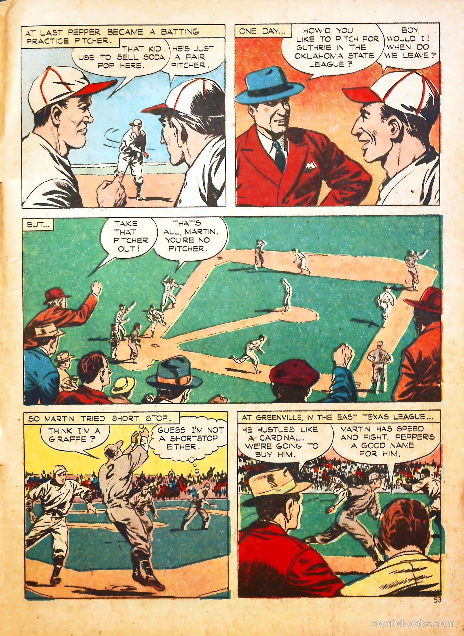 Sport Stars #4 (1946) — page 51 of 58