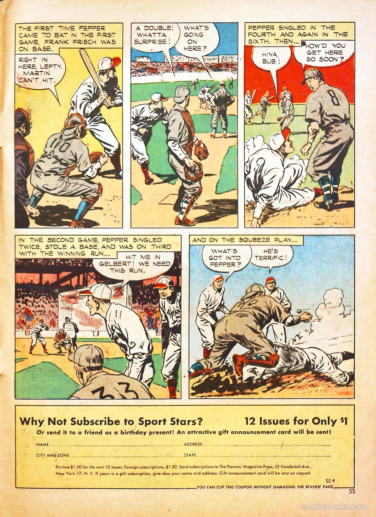 Sport Stars #4 (1946) — page 53 of 58