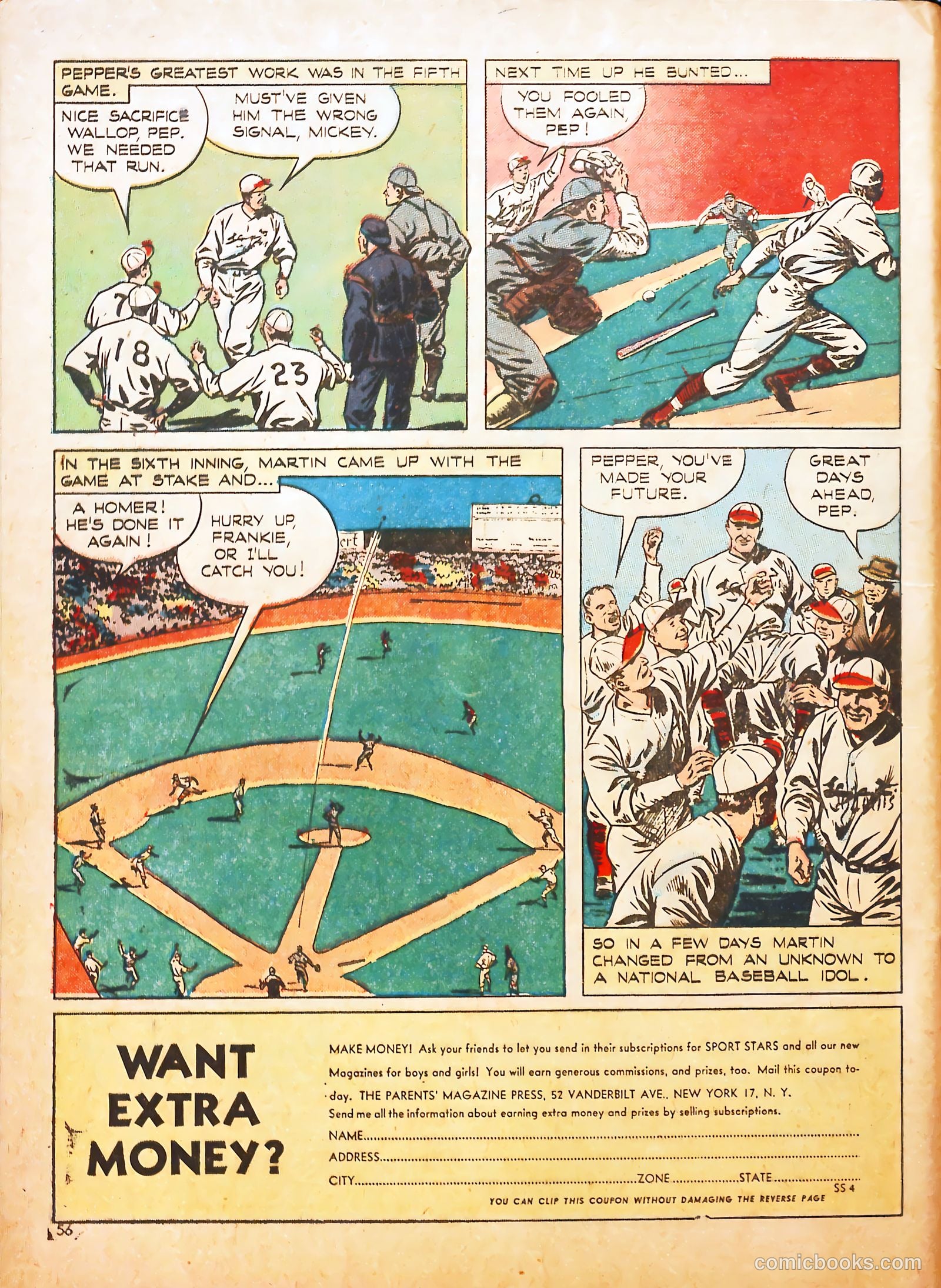 Sport Stars #4 (1946) — page 54 of 58