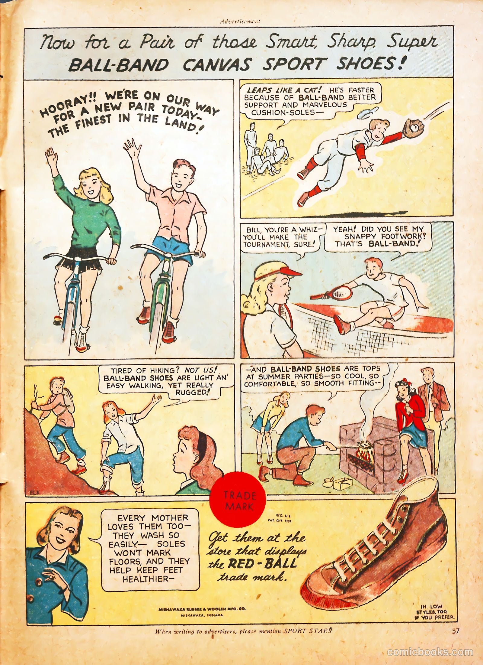 Sport Stars #4 (1946) — page 55 of 58