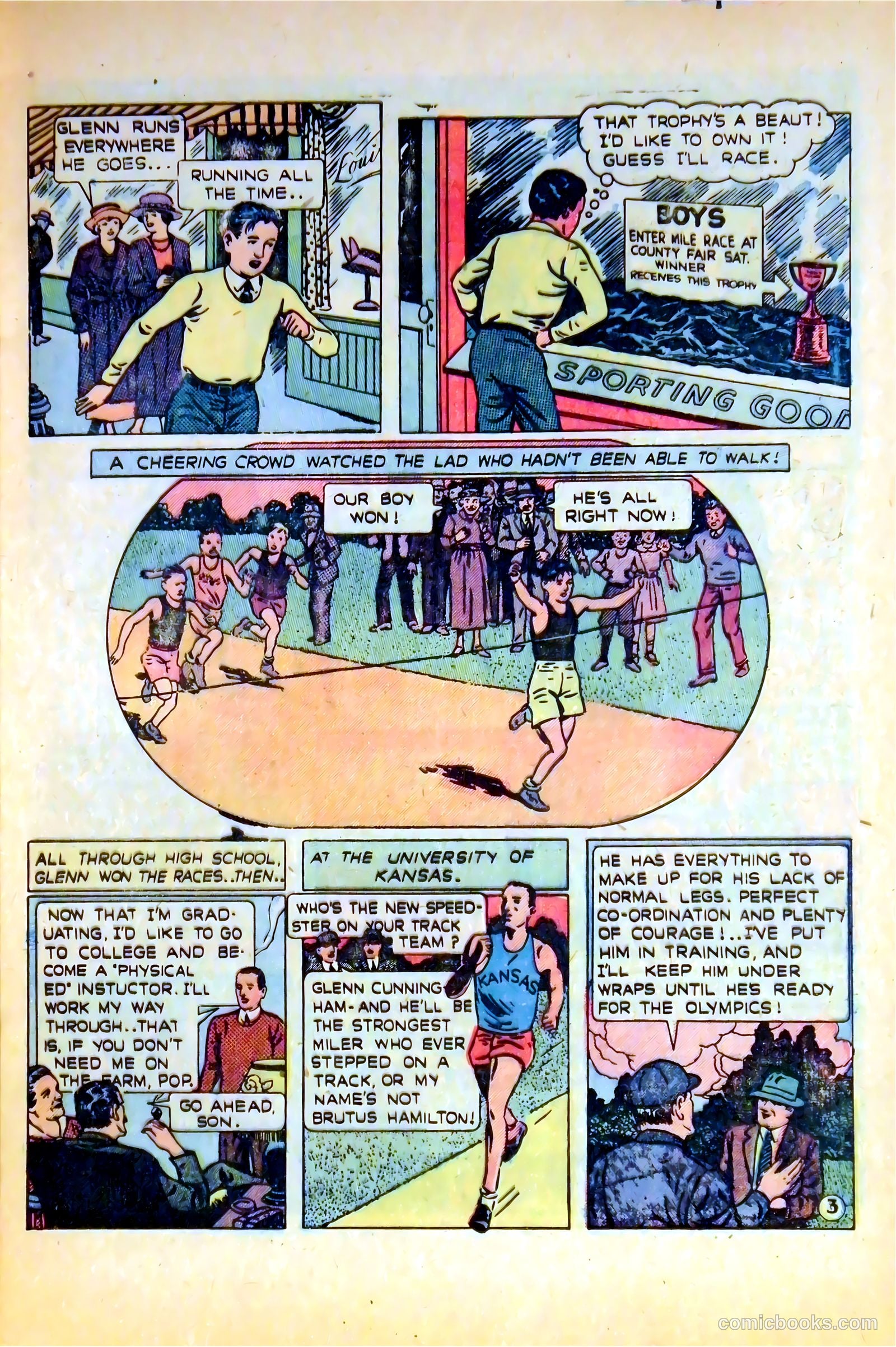 Sport Thrills #11 (1950) — page 9 of 36